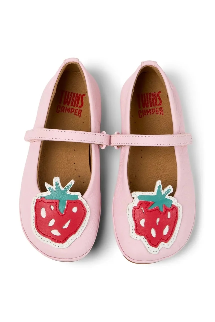 Детские кожаные балетки TWS Kids