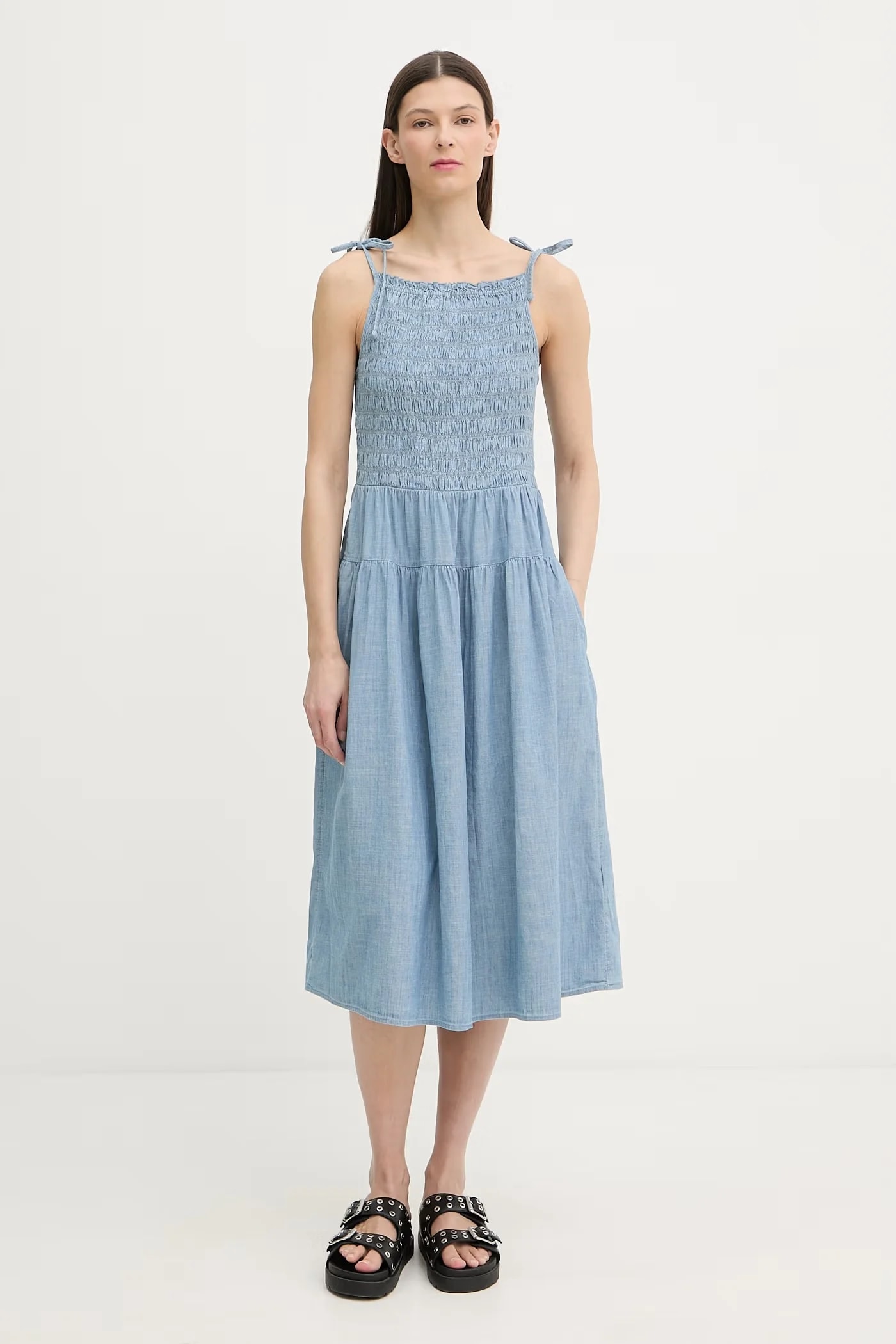 Платье Babydoll из хлопка MONACO COTTON