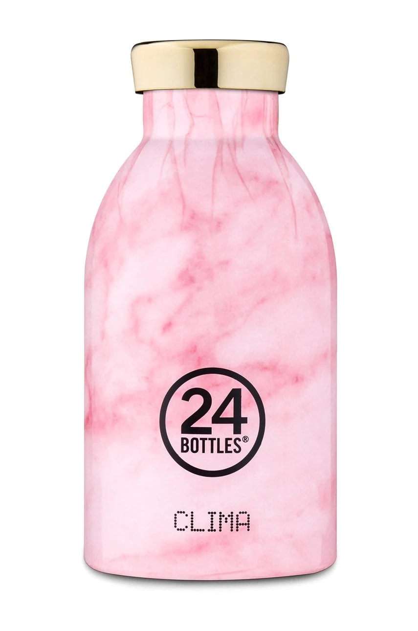 Термобутылка Clima Pink Marble 330мл