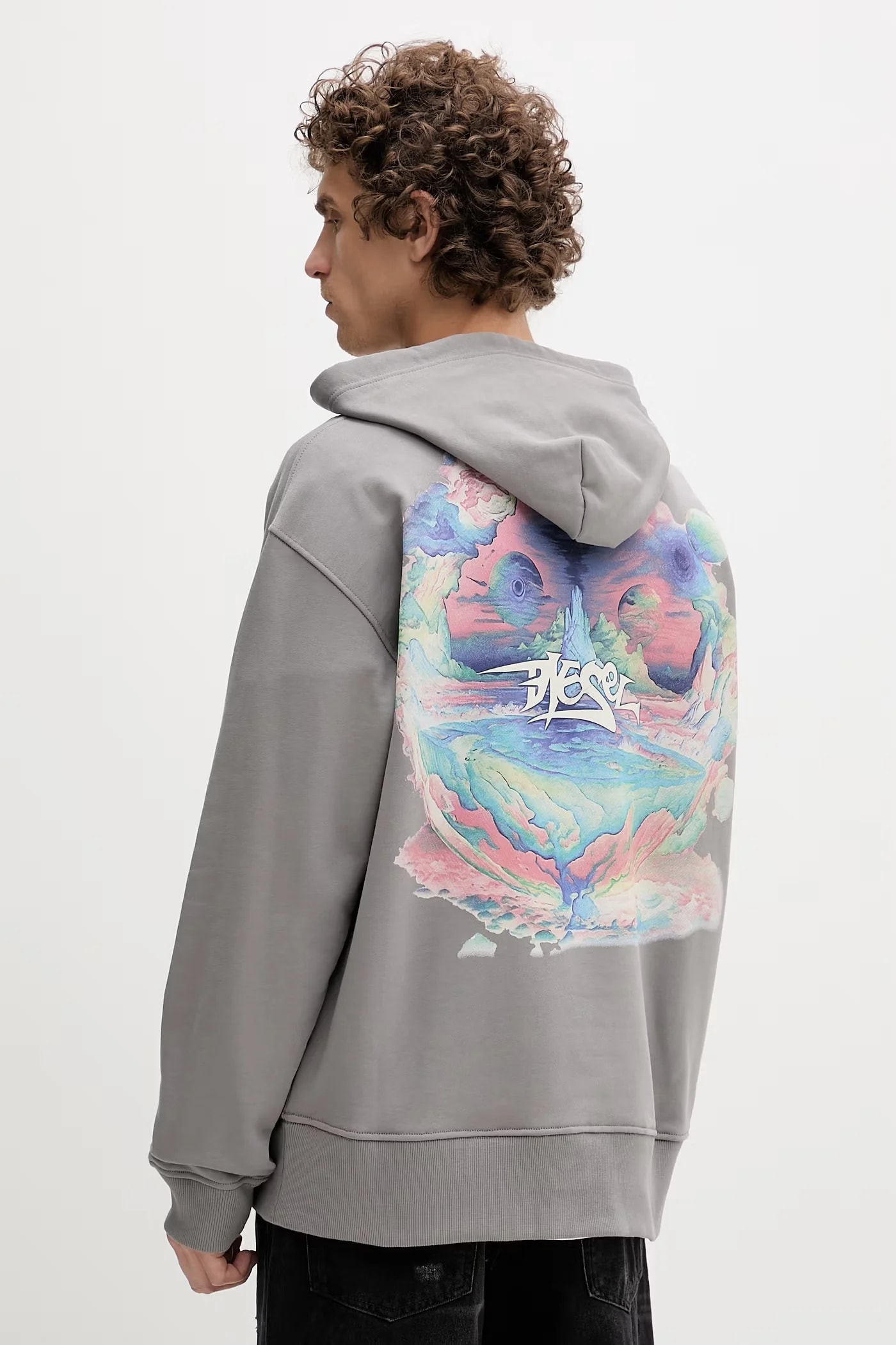 Мужская толстовка из хлопка S-MACS-HOOD-V2