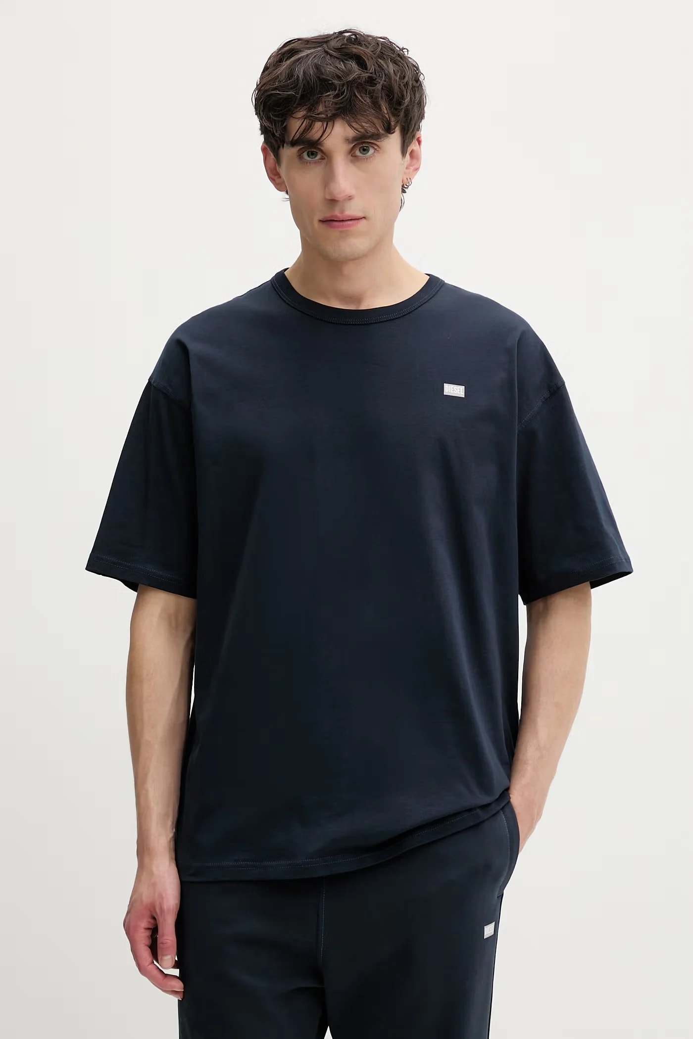 Мужская футболка оверсайз из хлопка T-BOXT-R30 T-SHIRT