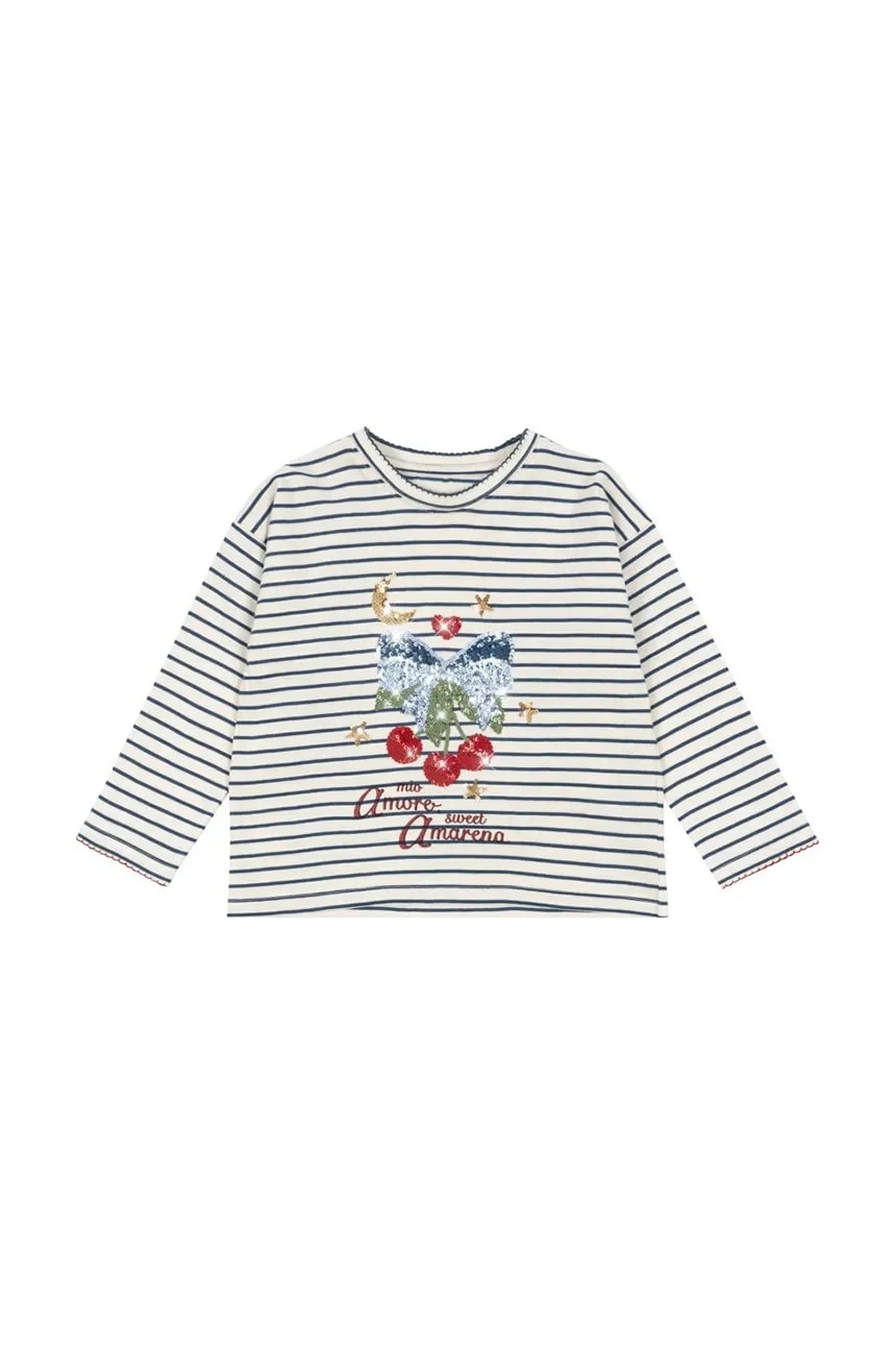 Детская хлопковая футболка с длинными рукавами LIN LS TEE GOTS