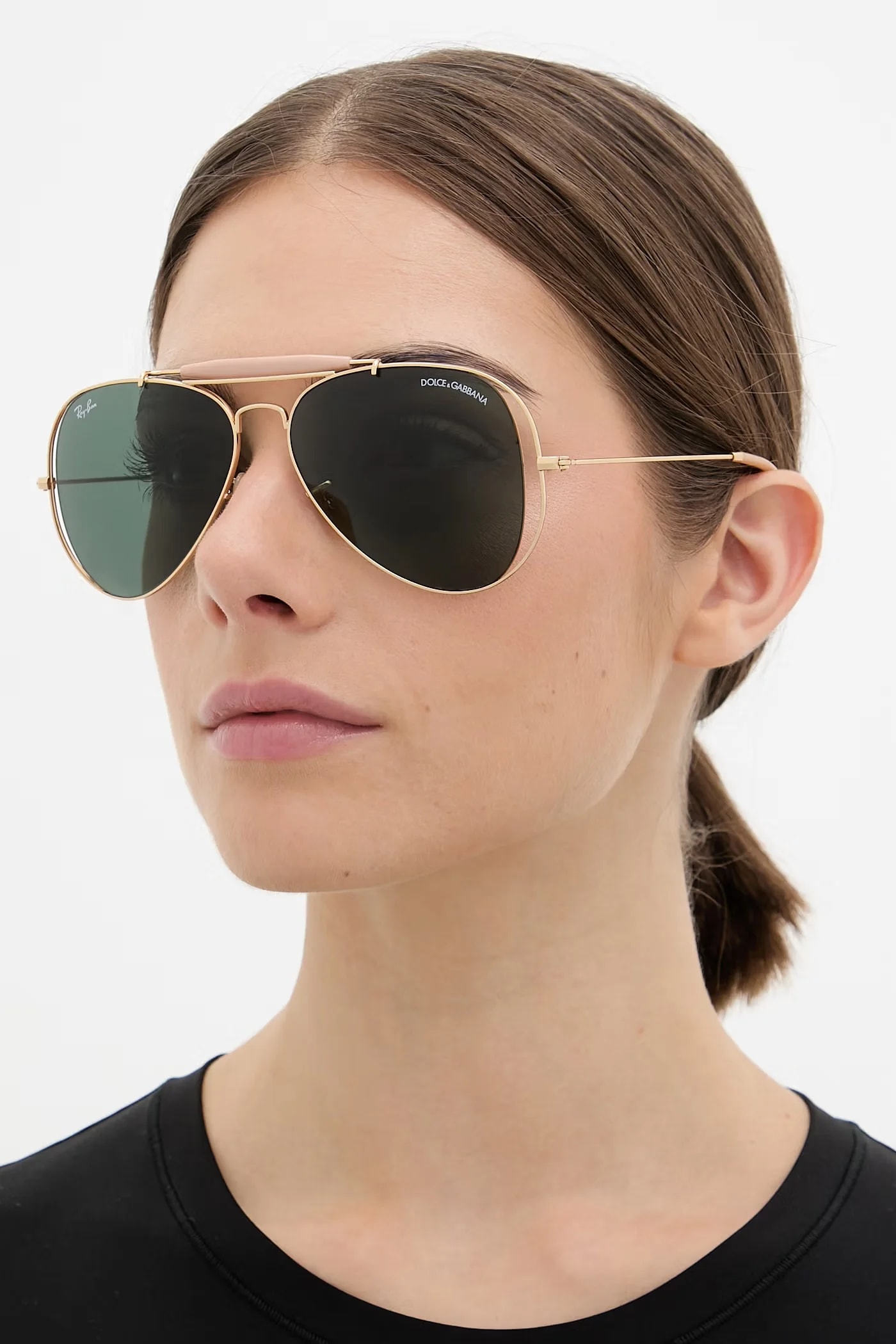 Женские солнцезащитные очки-авиаторы Ray-Ban X DOLCE&GABBANA