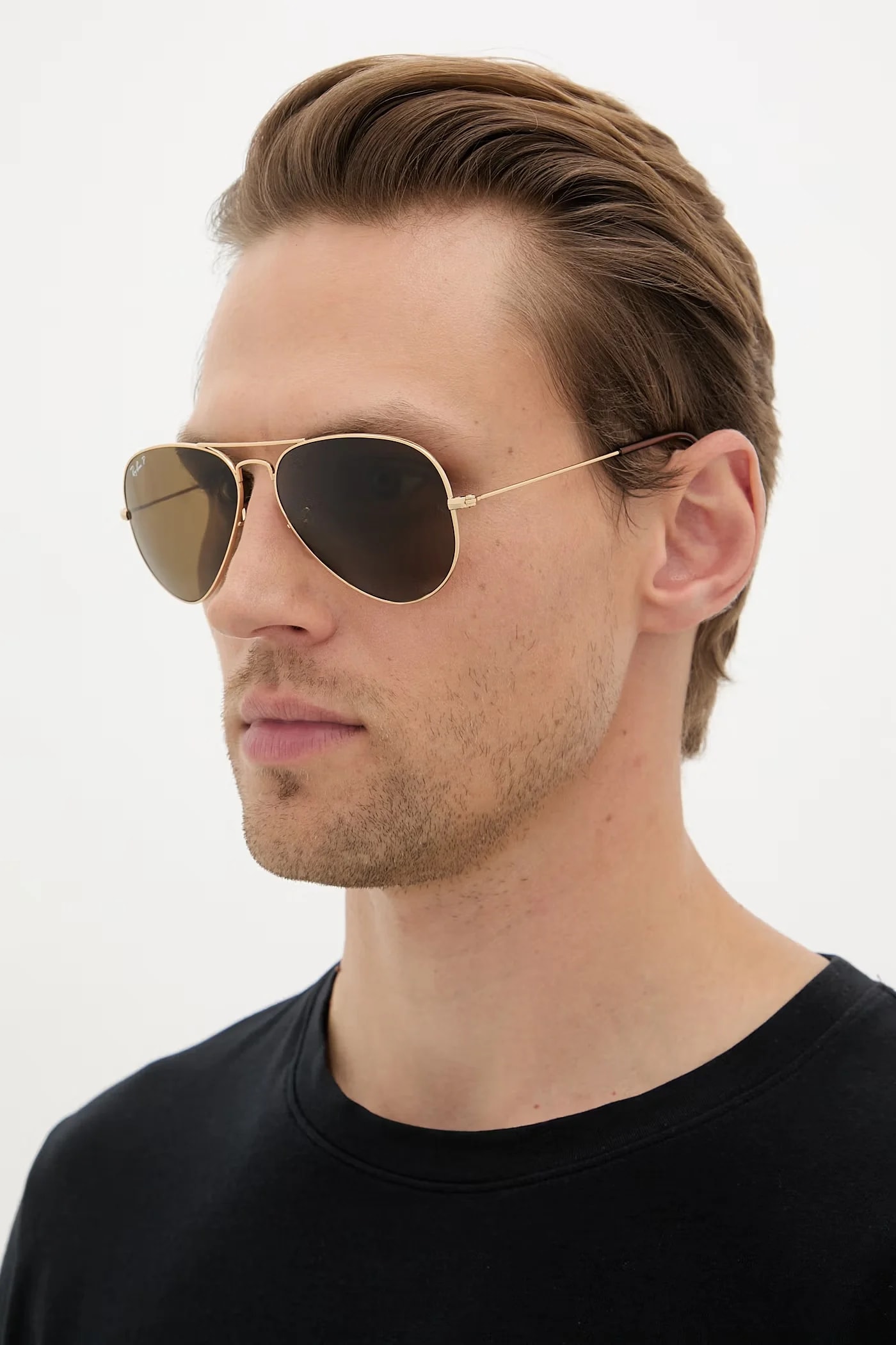 Солнцезащитные очки AVIATOR БОЛЬШИЕ МЕТАЛЛИЧЕСКИЕ