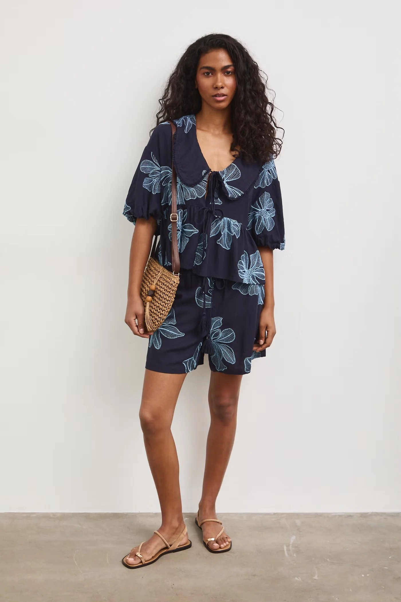 Женская льняная блузка