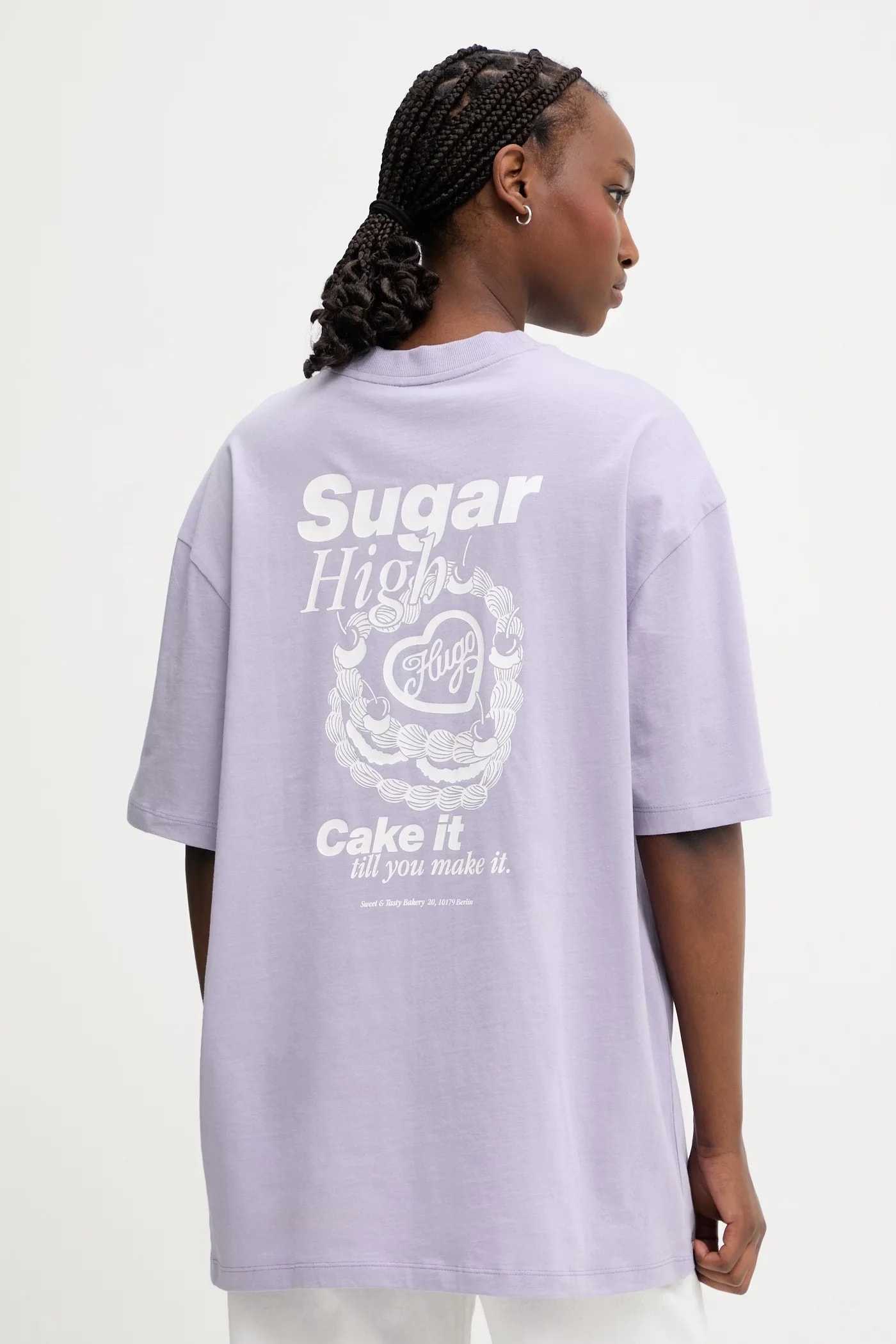 Женская хлопковая футболка Oversized_Tee_B