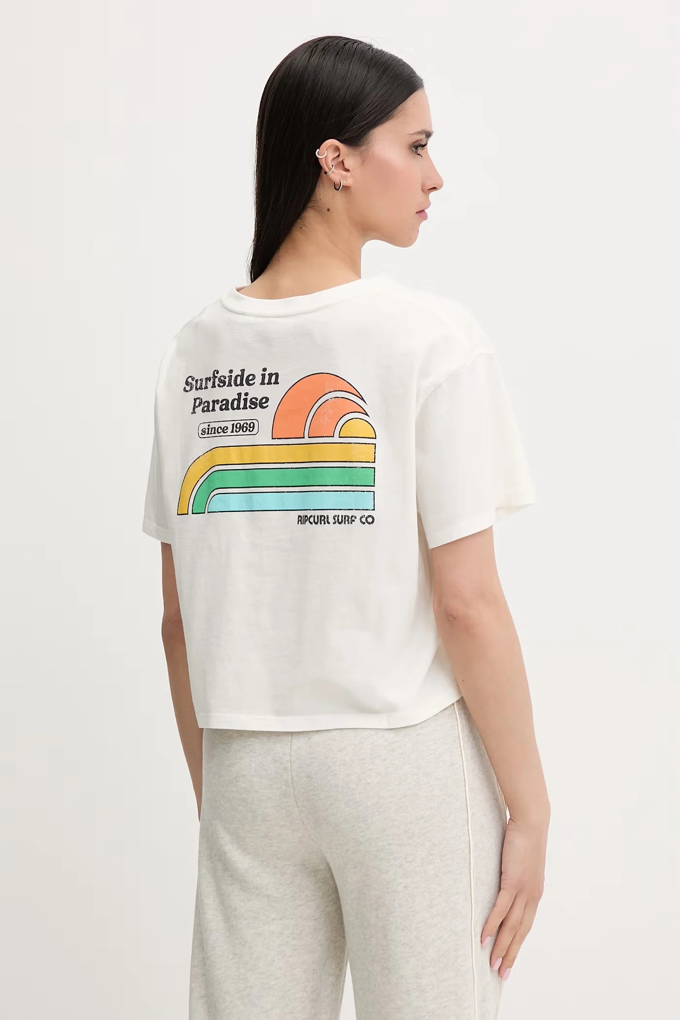 Женская хлопковая футболка SURF SIDE
