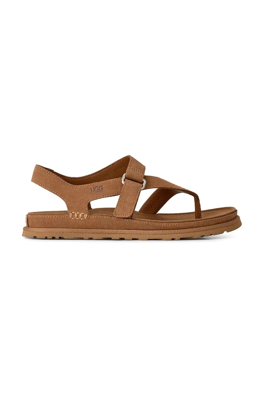 Замшевые босоножки W Goldengaze Toe Post