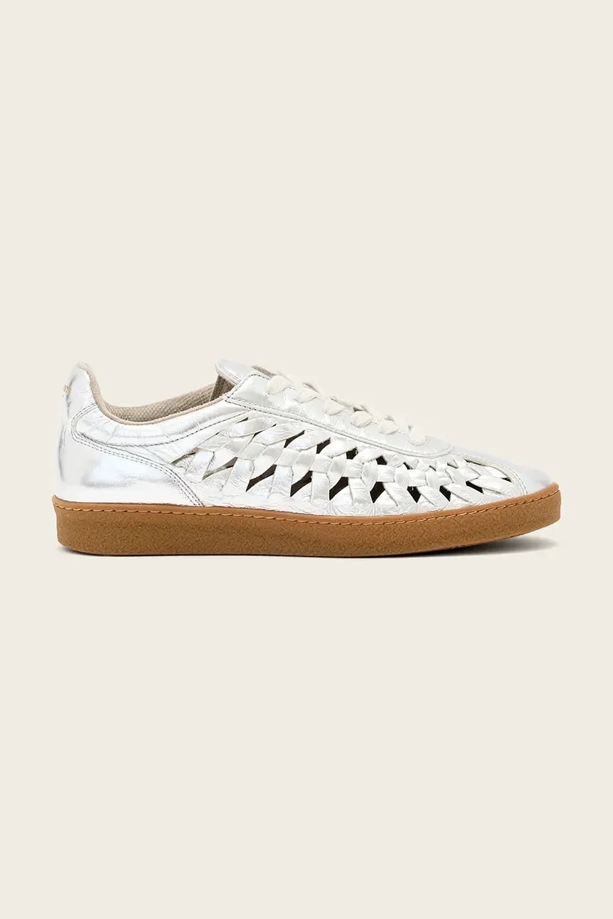 Velma Woven Sneaker, женские кожаные кроссовки