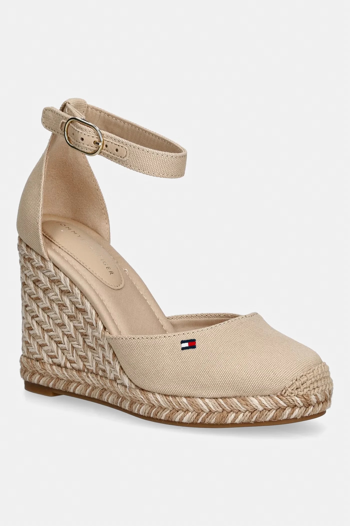Женские эспадрильи FLAG HIGH WEDGE ESPAD CLOSED TOE