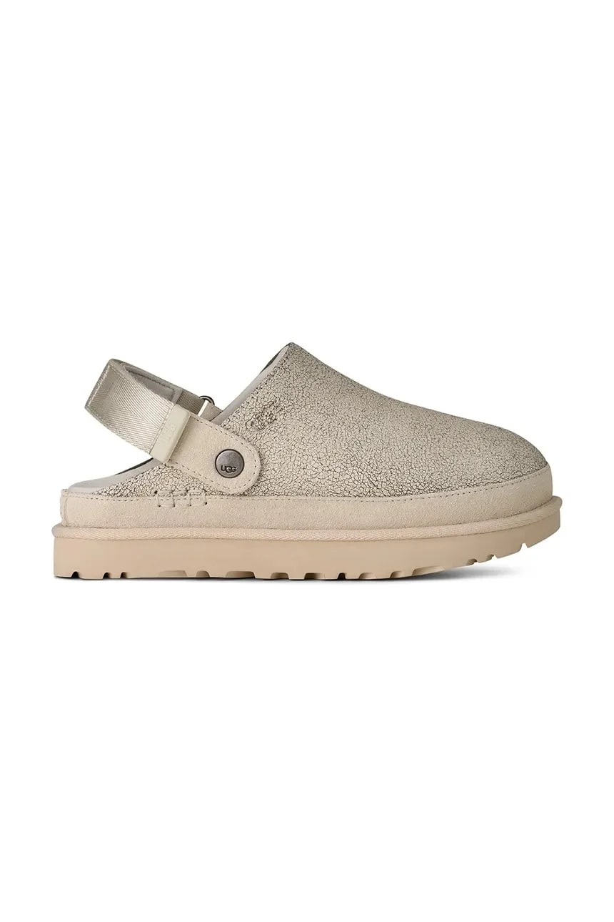 Кожаные тапочки W Goldenstar Crackle Clog