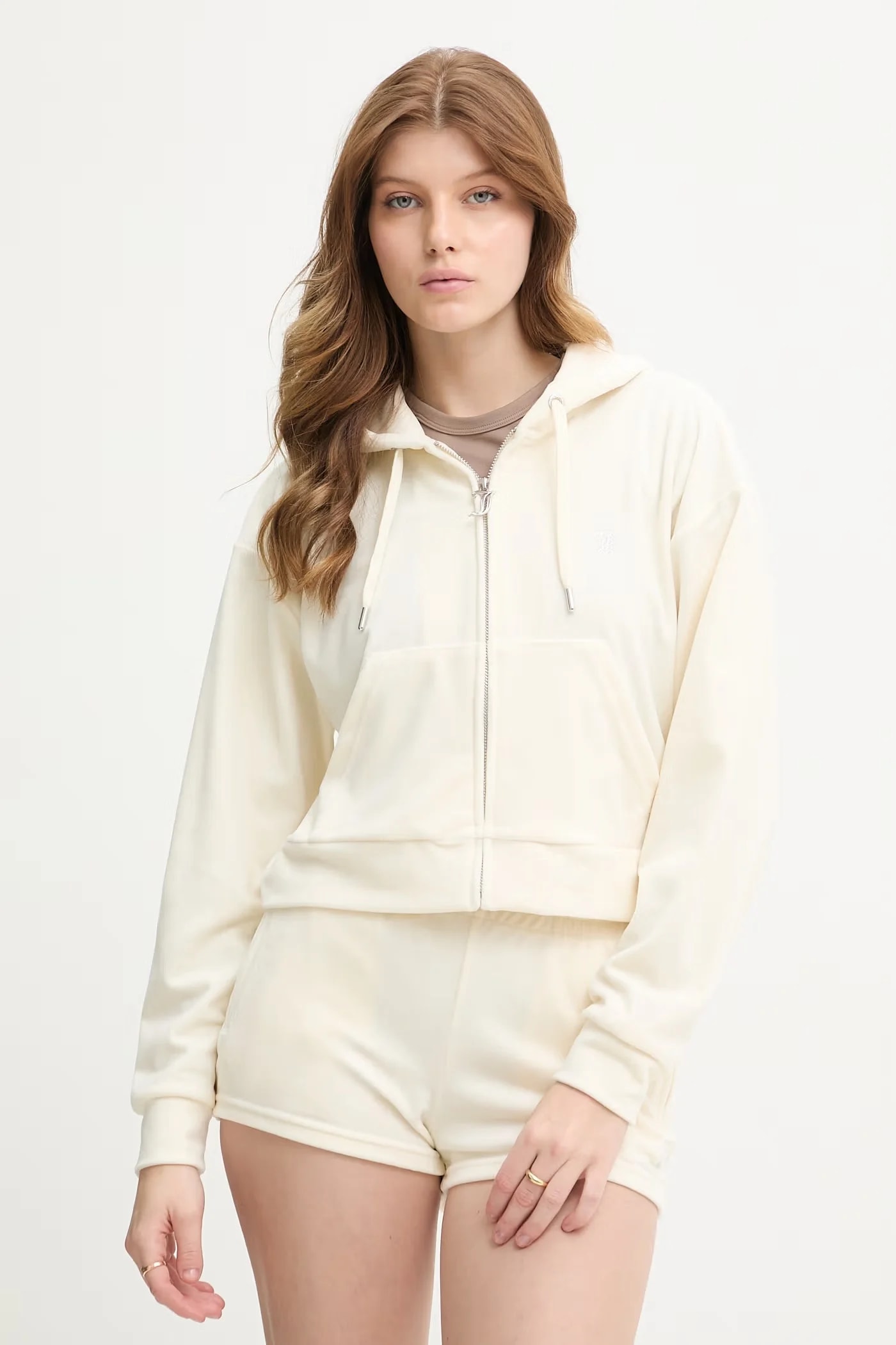 ICCLE HOODIE женская велюровая толстовка