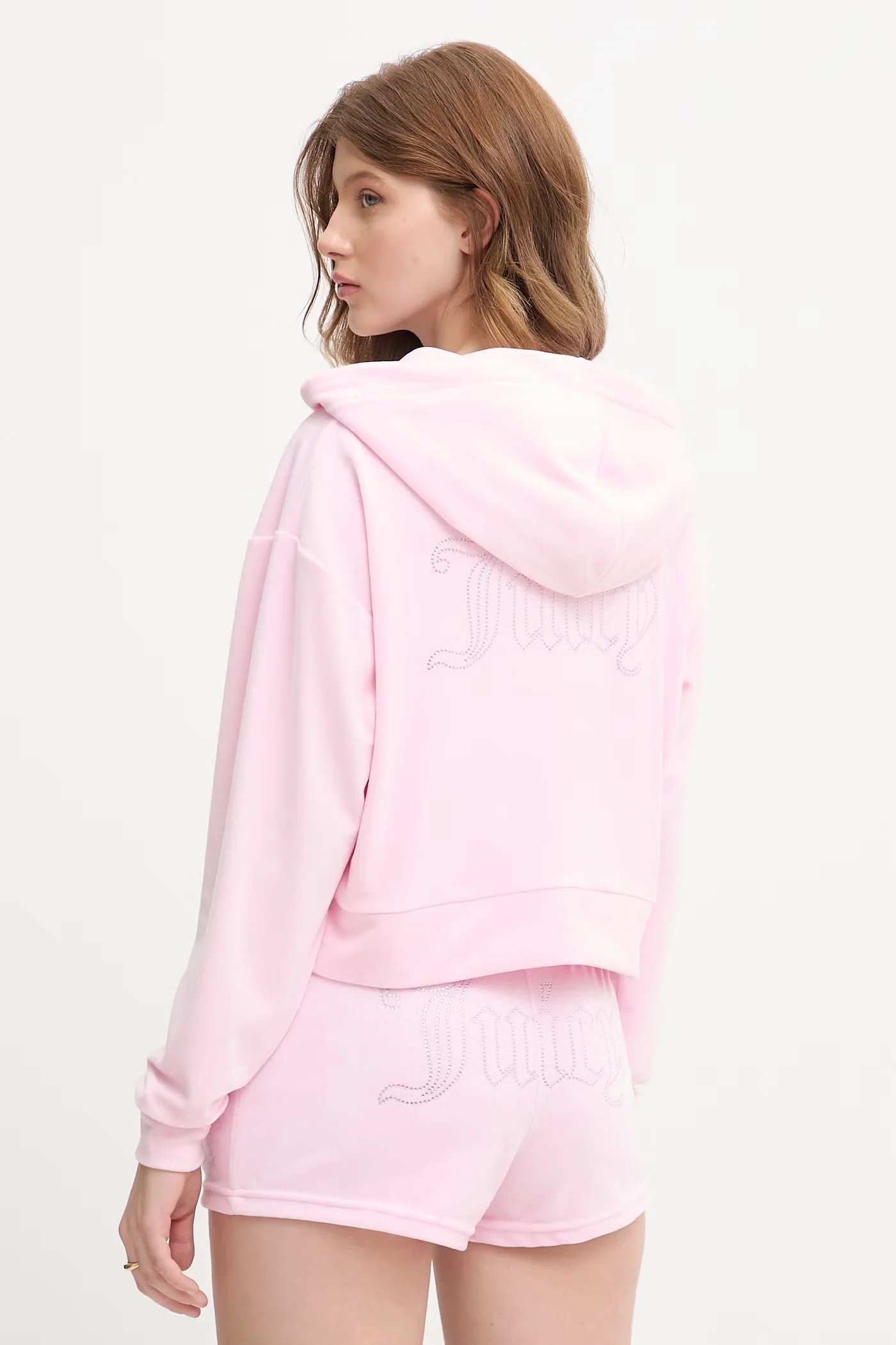 ICCLE HOODIE женская велюровая толстовка