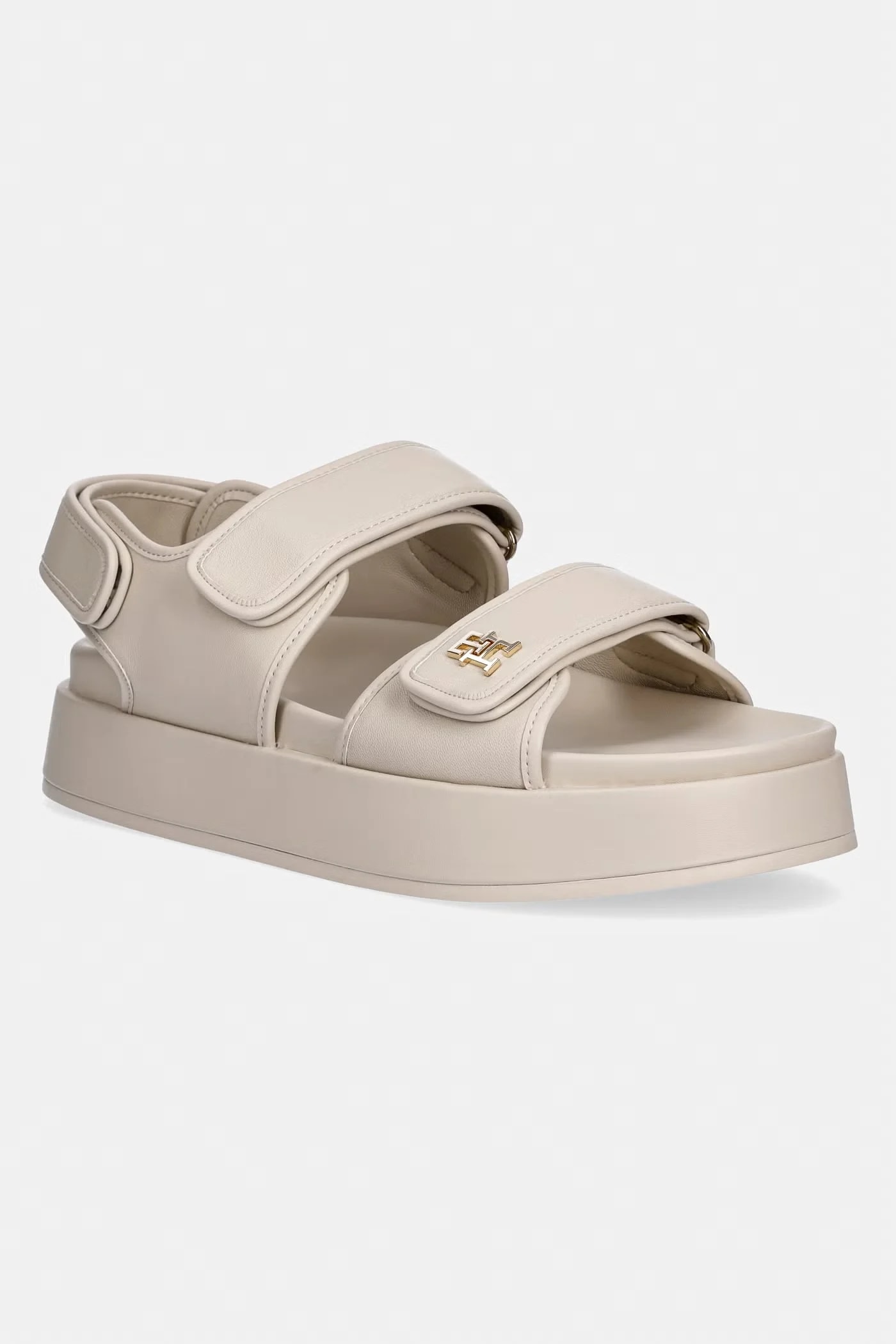 Женские кожаные босоножки на платформе LEATHER SPORTY PLATFORM SANDAL