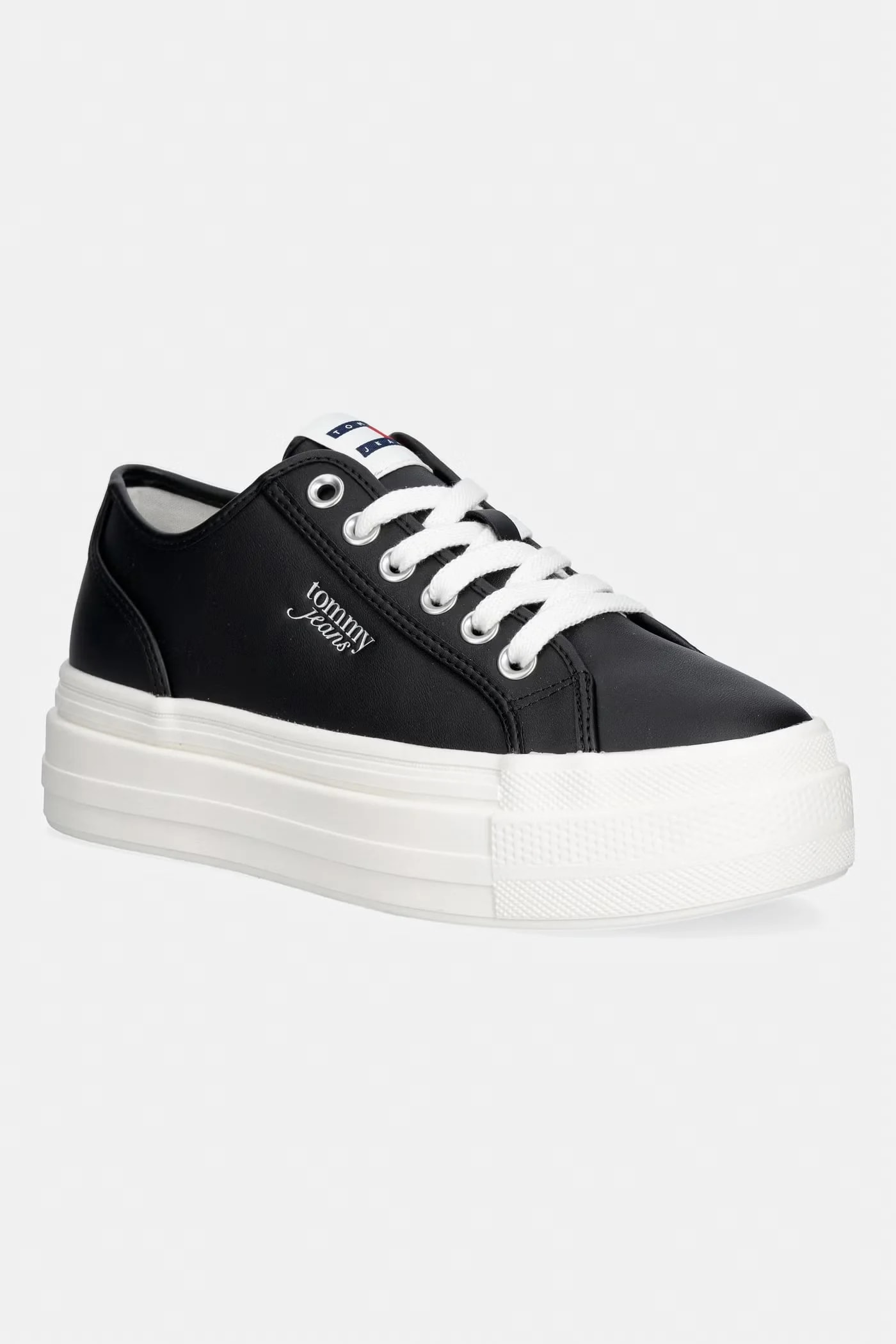 TJW FLATFORM SNEAKER LTR женские кожаные кроссовки