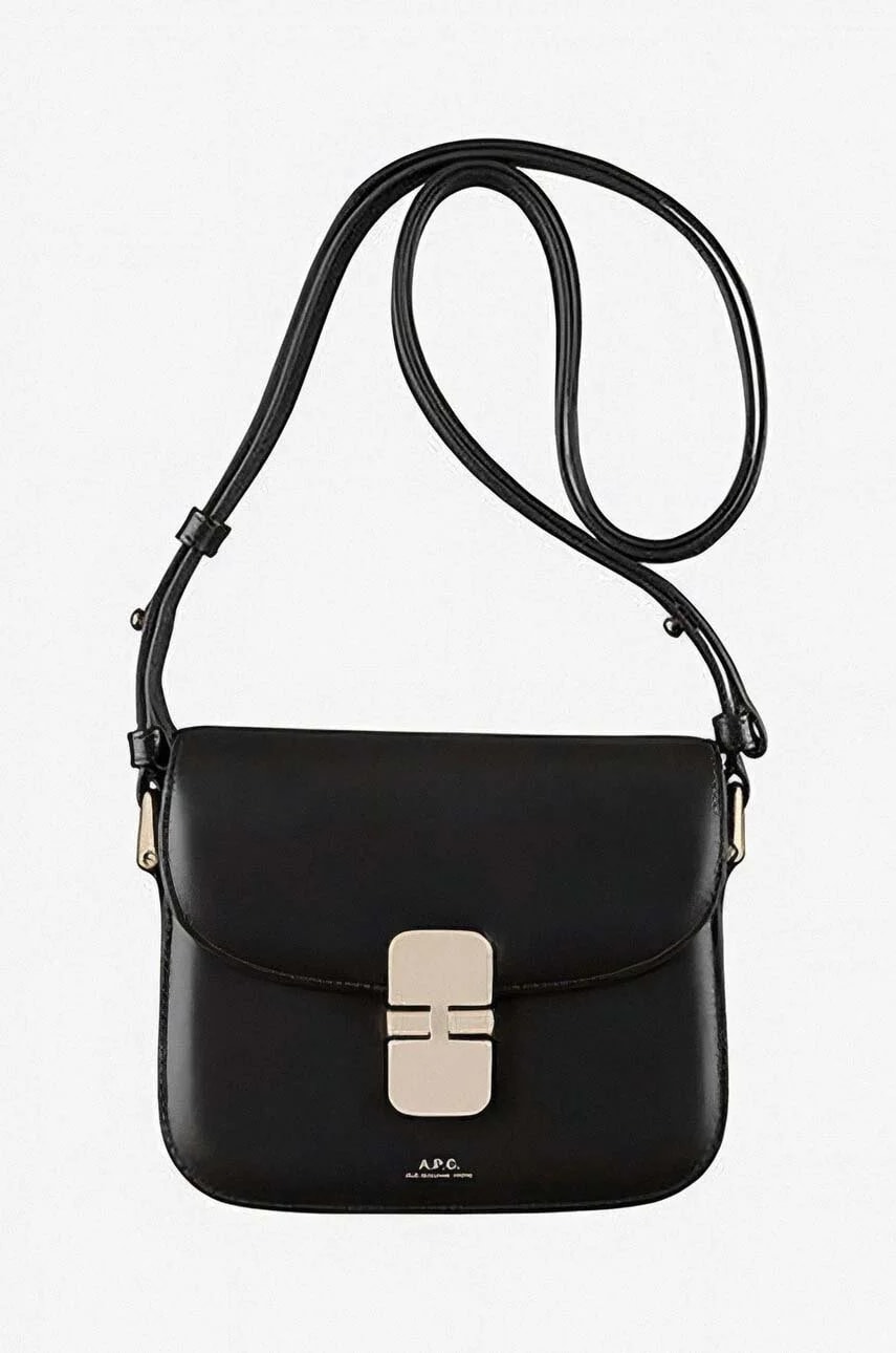 А.П.К. кожаная сумка Sac Grace Mini PXBMW-F61515 BLACK