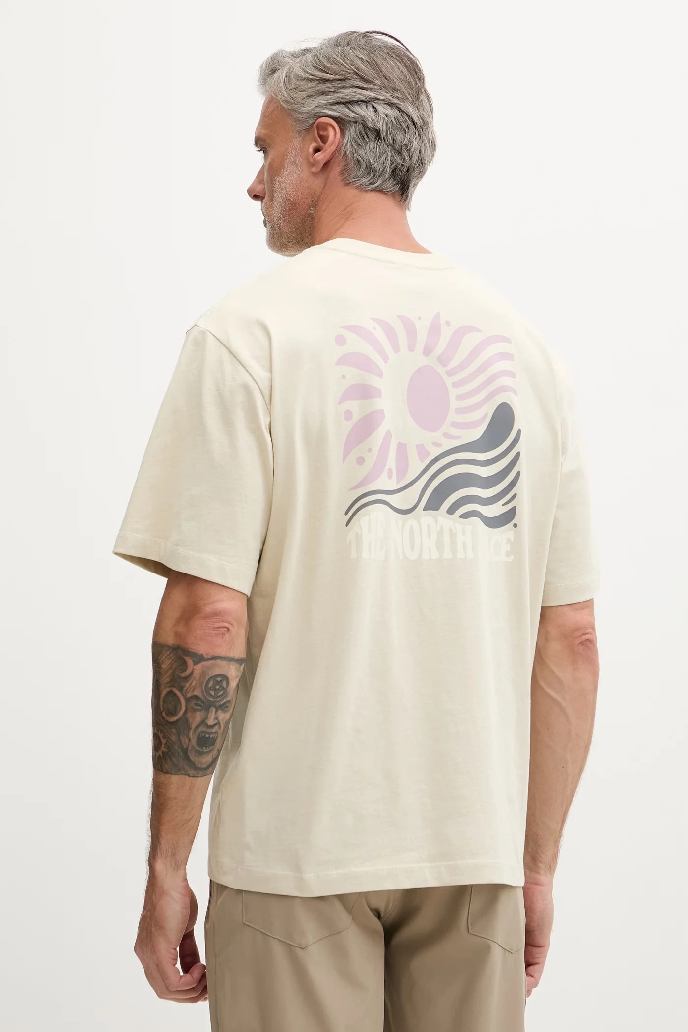 SUN OVERSIZE мужская хлопковая футболка