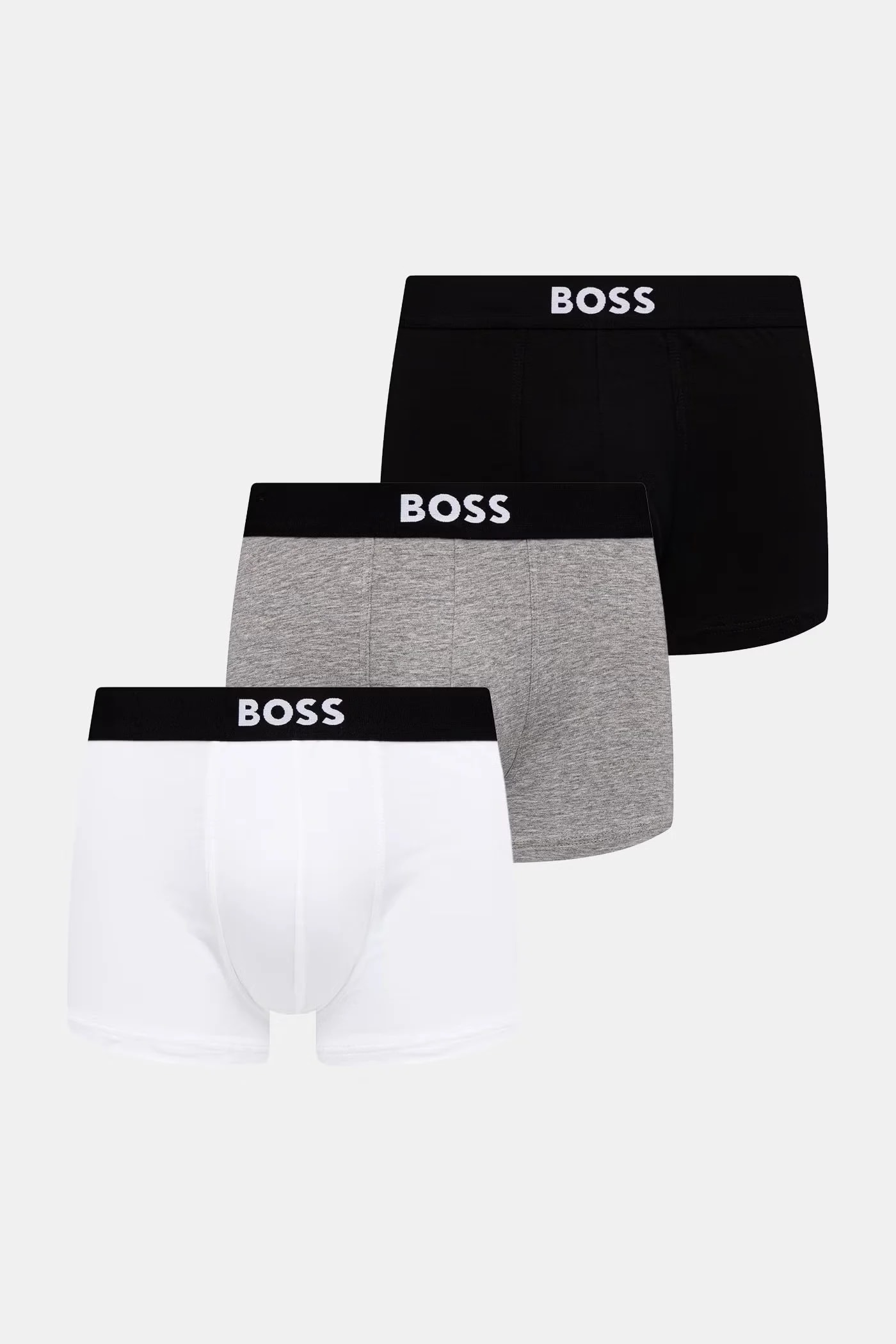 Мужские боксеры из хлопка с эластаном Trunk 3P BOSS ONE 3 шт.