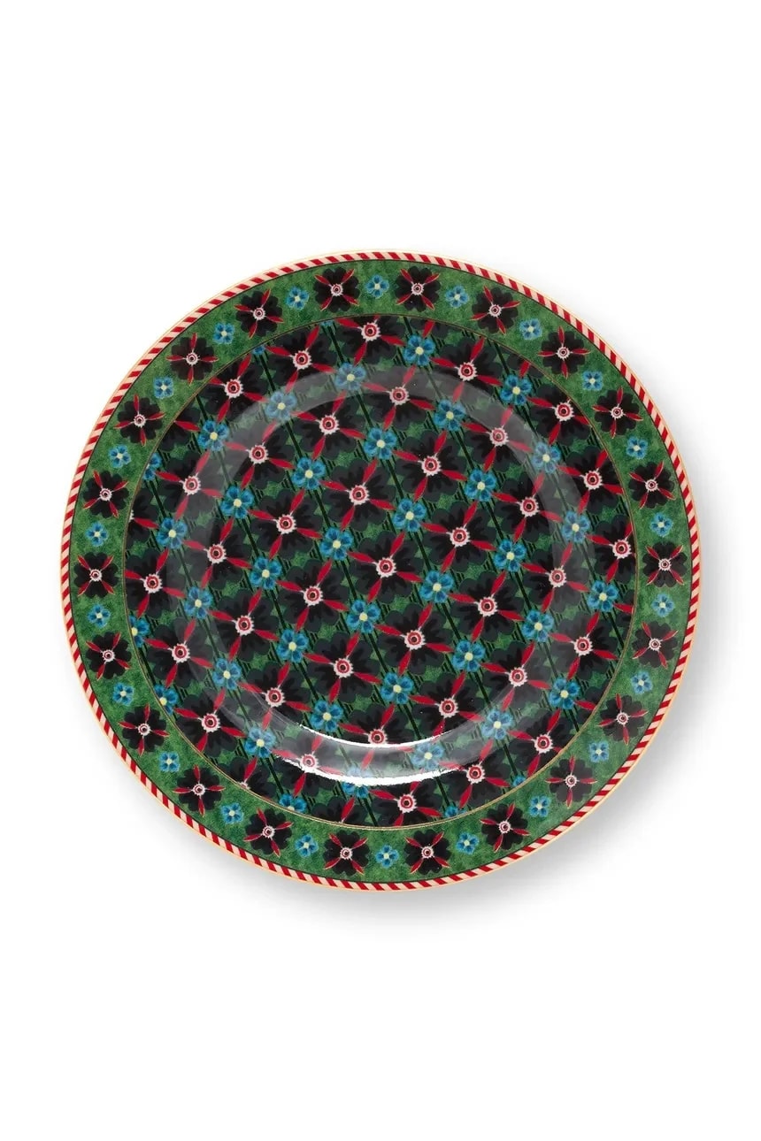 Набор блюдец Petit Four Clover Green, 6 шт.