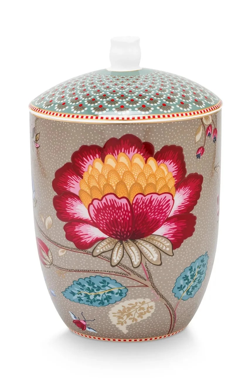 Фарфоровая банка для хранения 1,5 л.