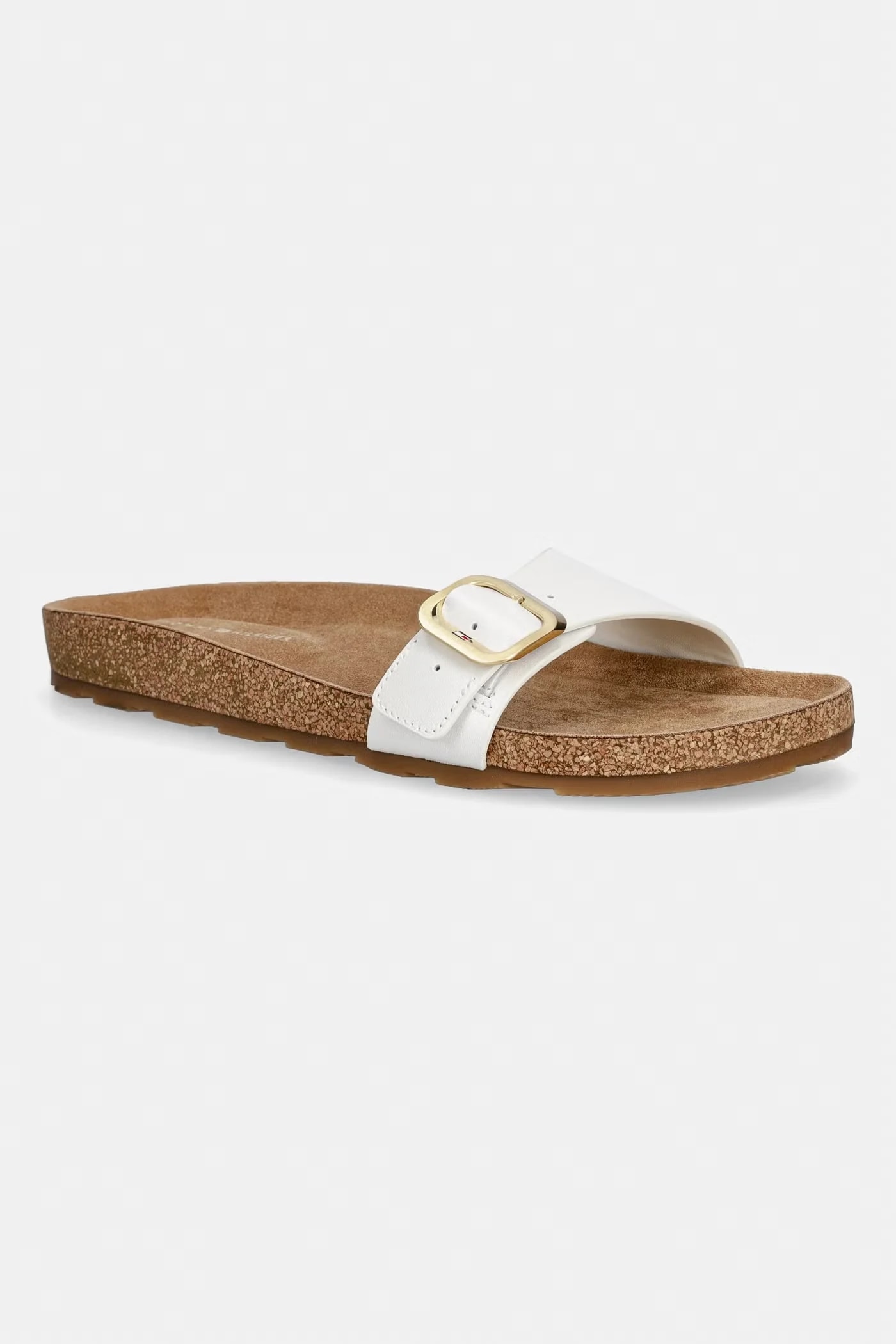 Тапочки женские кожаные TH CLASSIC CORK SANDAL PEARL LTH