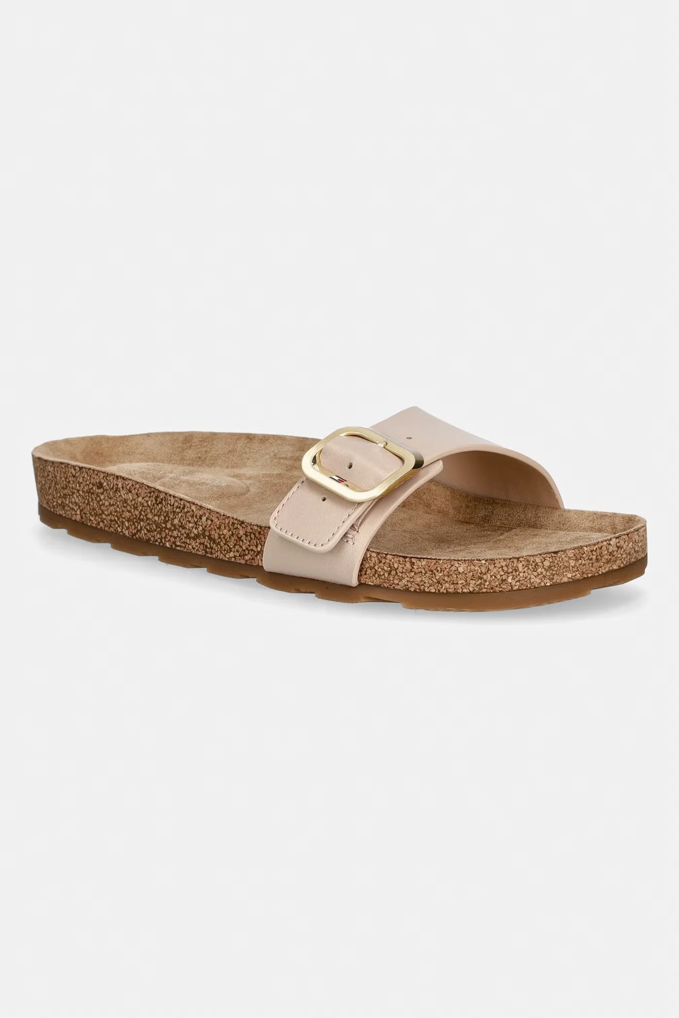 Тапочки женские кожаные TH CLASSIC CORK SANDAL PEARL LTH