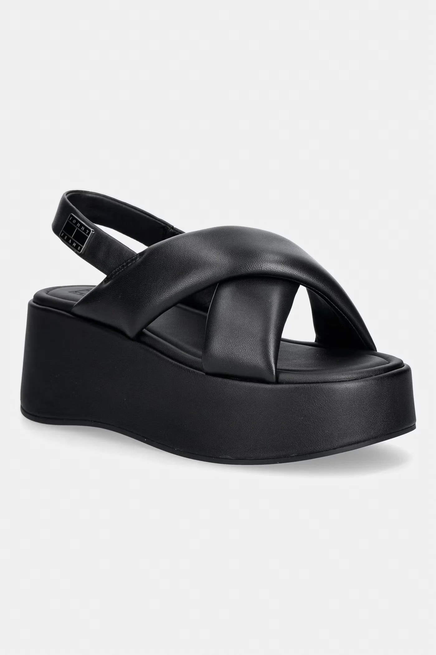 Женские кожаные босоножки на платформе TJW PADDED STRAPS WEDGES