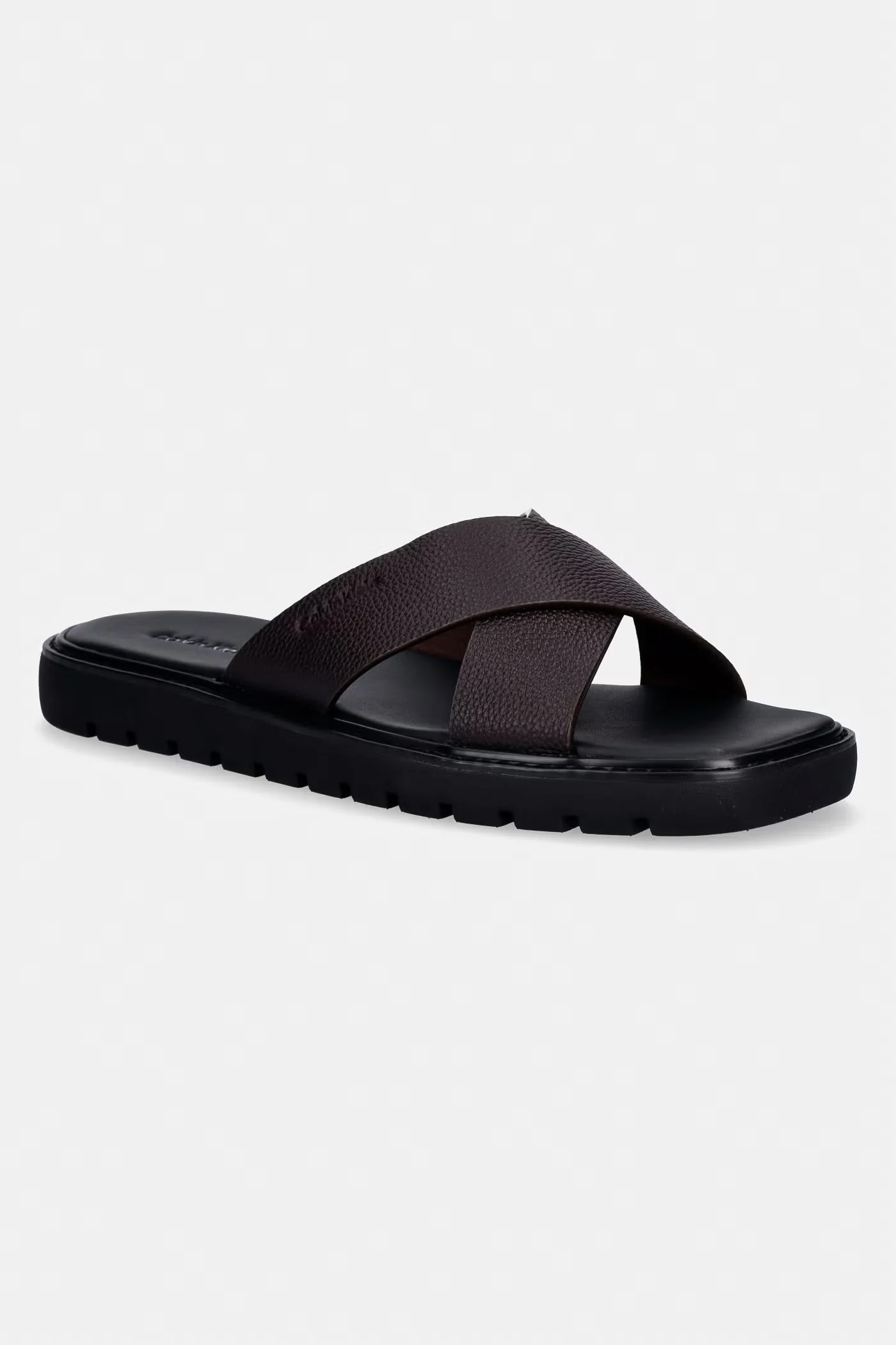 Мужские кожаные шлепанцы SQ MOLDED SANDAL XCROSS LTH
