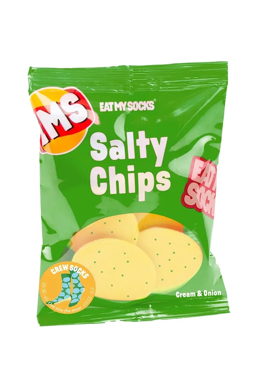 Salty Chips Зеленые носки
