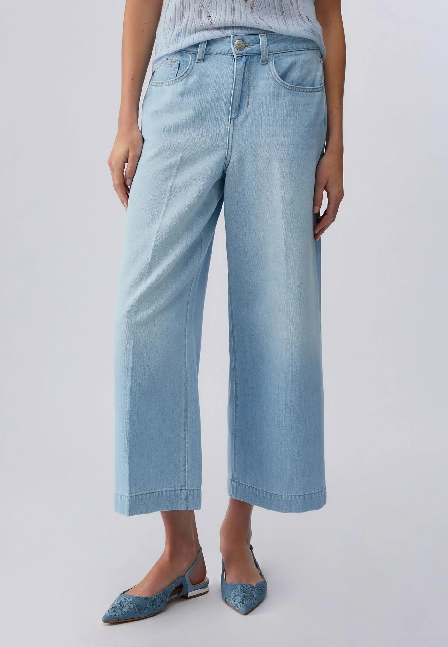 CROPPED – Расклешенные джинсы