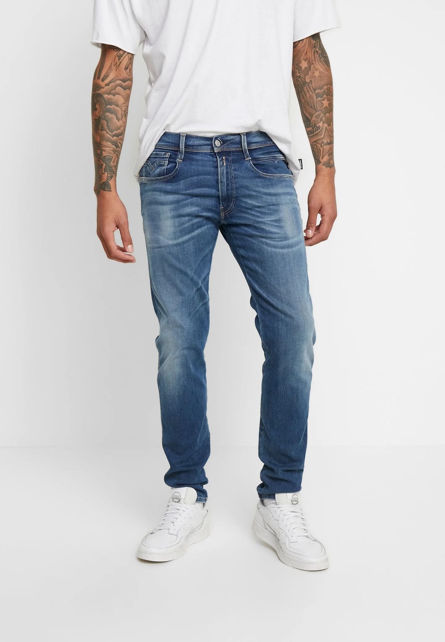 ANBASS HYPERFLEX BIO - Джинсы Slim Fit