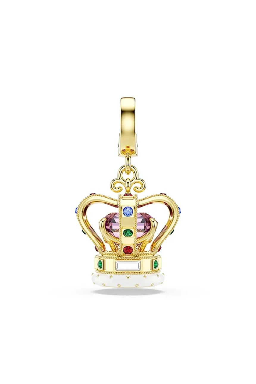 Женский металлический кулон с кристаллом Swarovski МИНИОНЫ