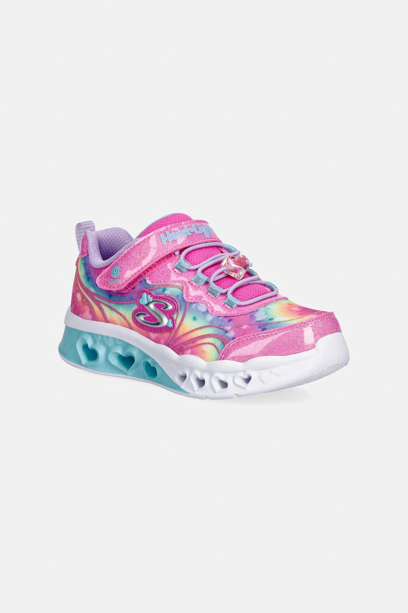 Детские кроссовки FLUTTER HEART LIGHTS GROOVY SWIRL