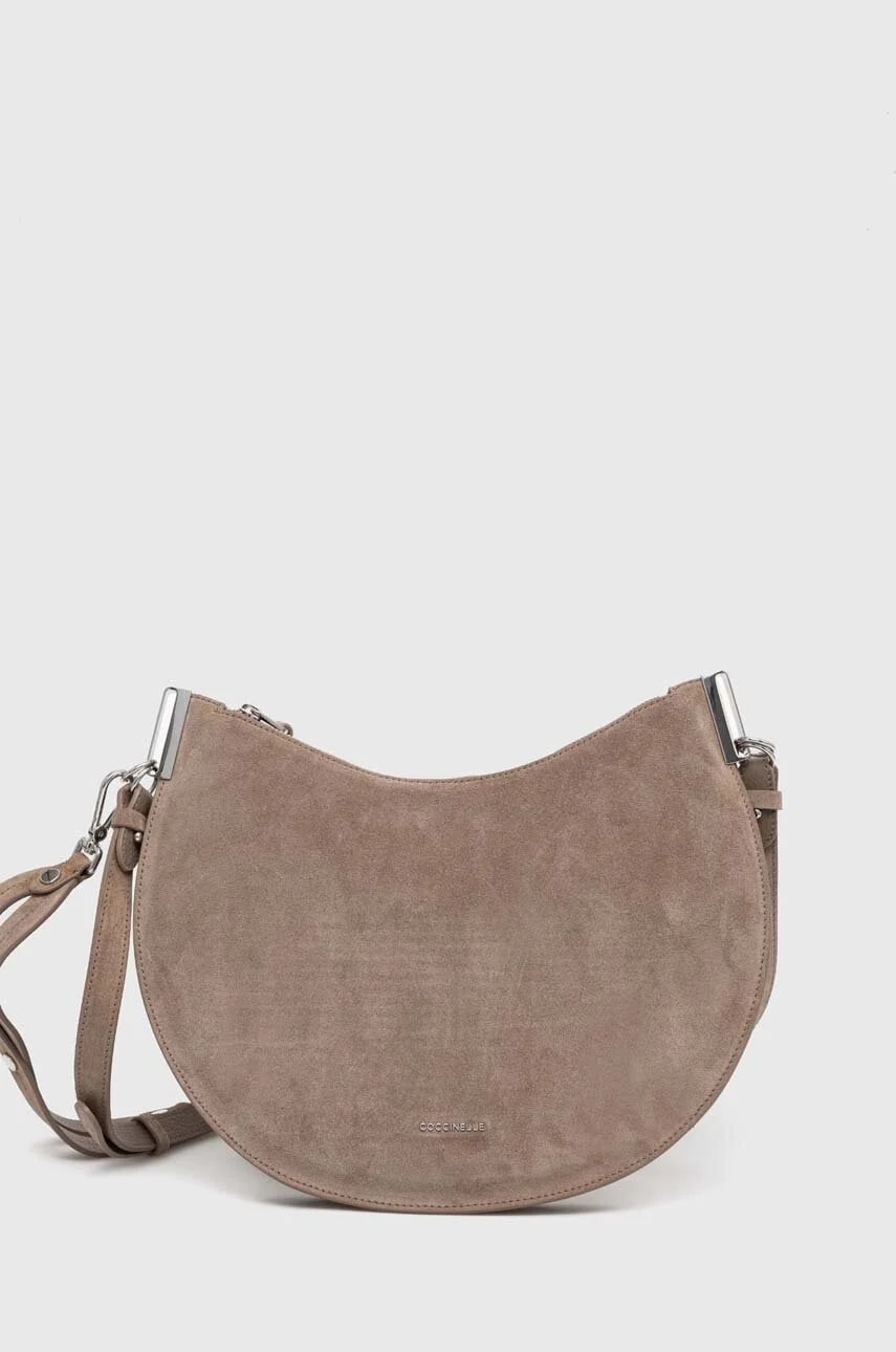 COCCINELLESUNUP SUEDE замшевая женская сумка через плечо