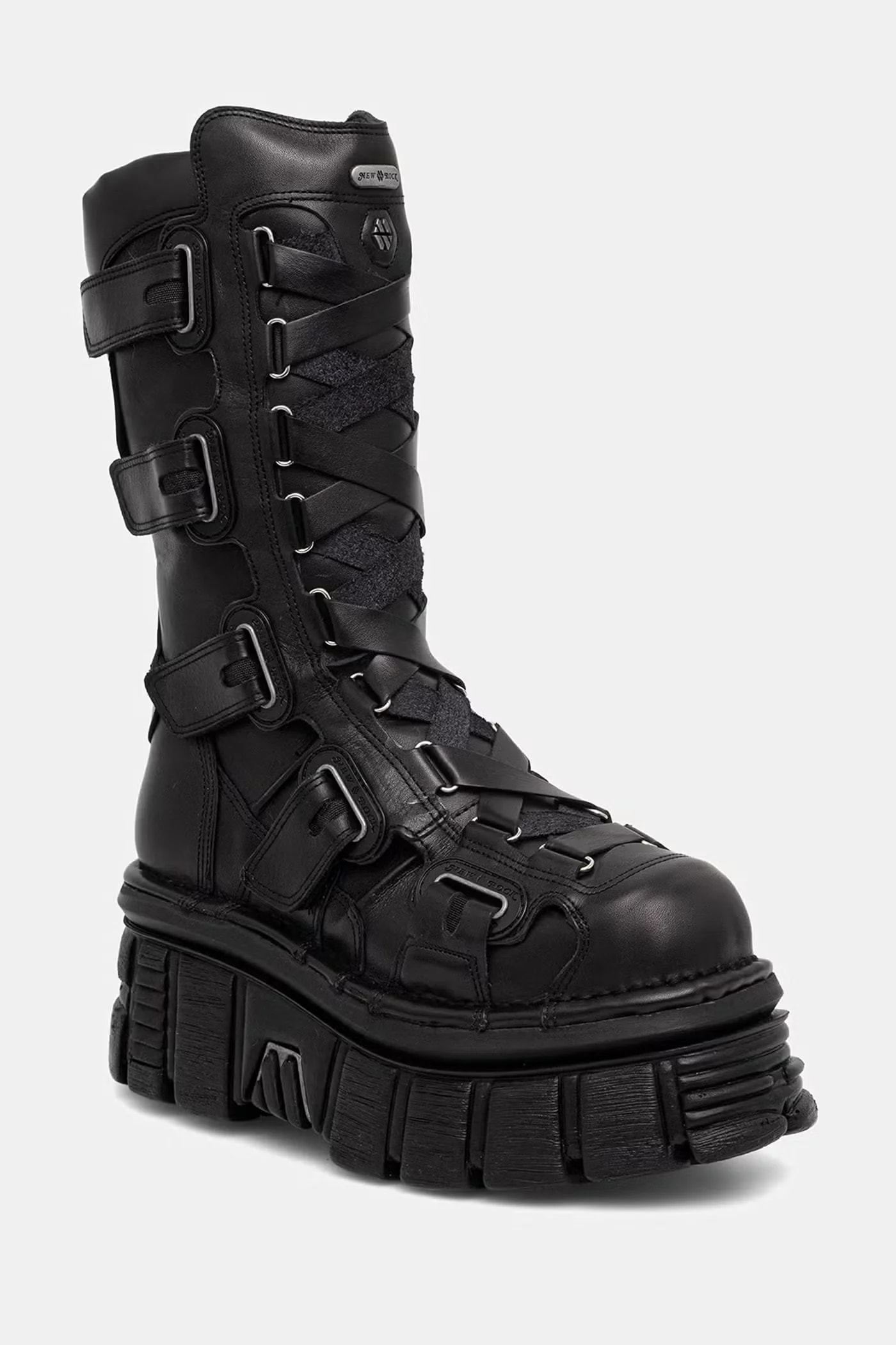 Женские кожаные ботинки ITALI NEGRO, NOMADA NEGRO, TOWER E14