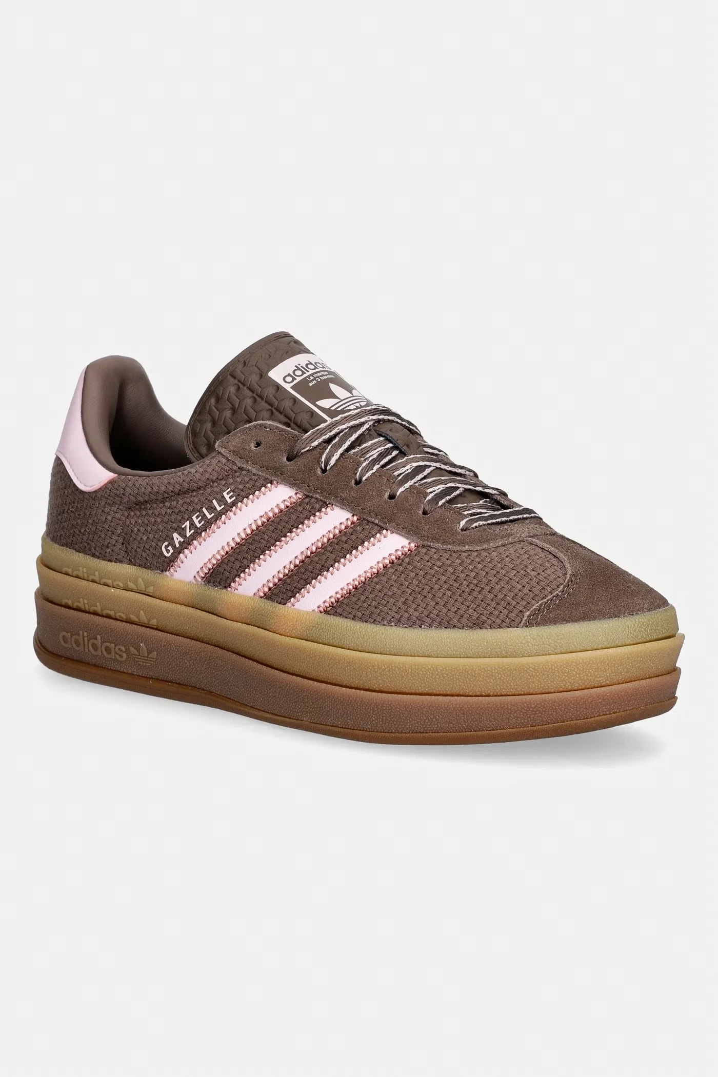 Женские кожаные кроссовки Gazelle Bold