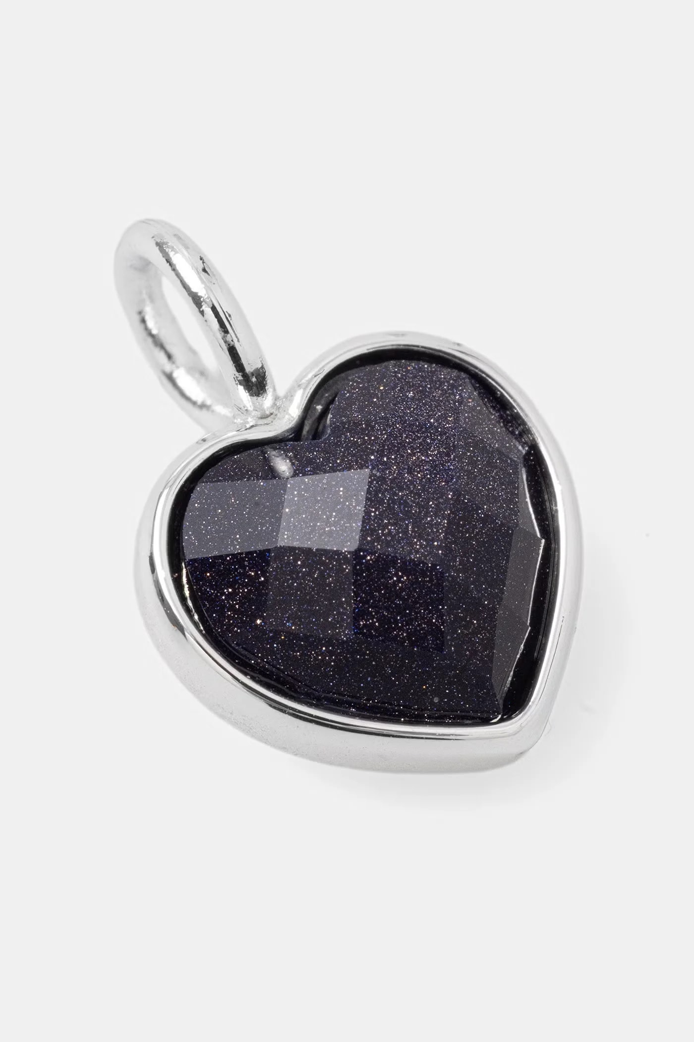 Посеребренный женский кулон с кристаллом Mini Icons
