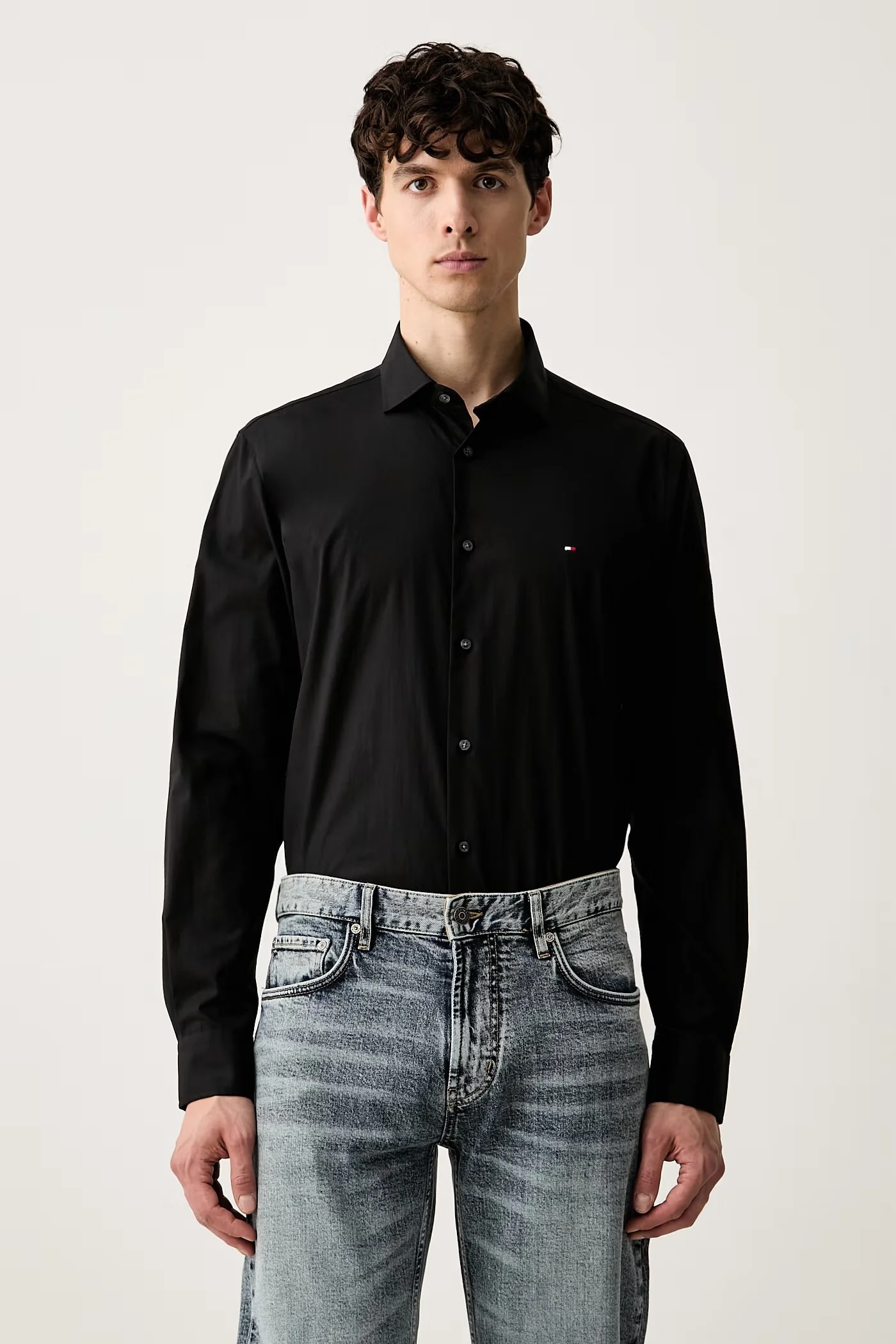 Мужская хлопковая рубашка