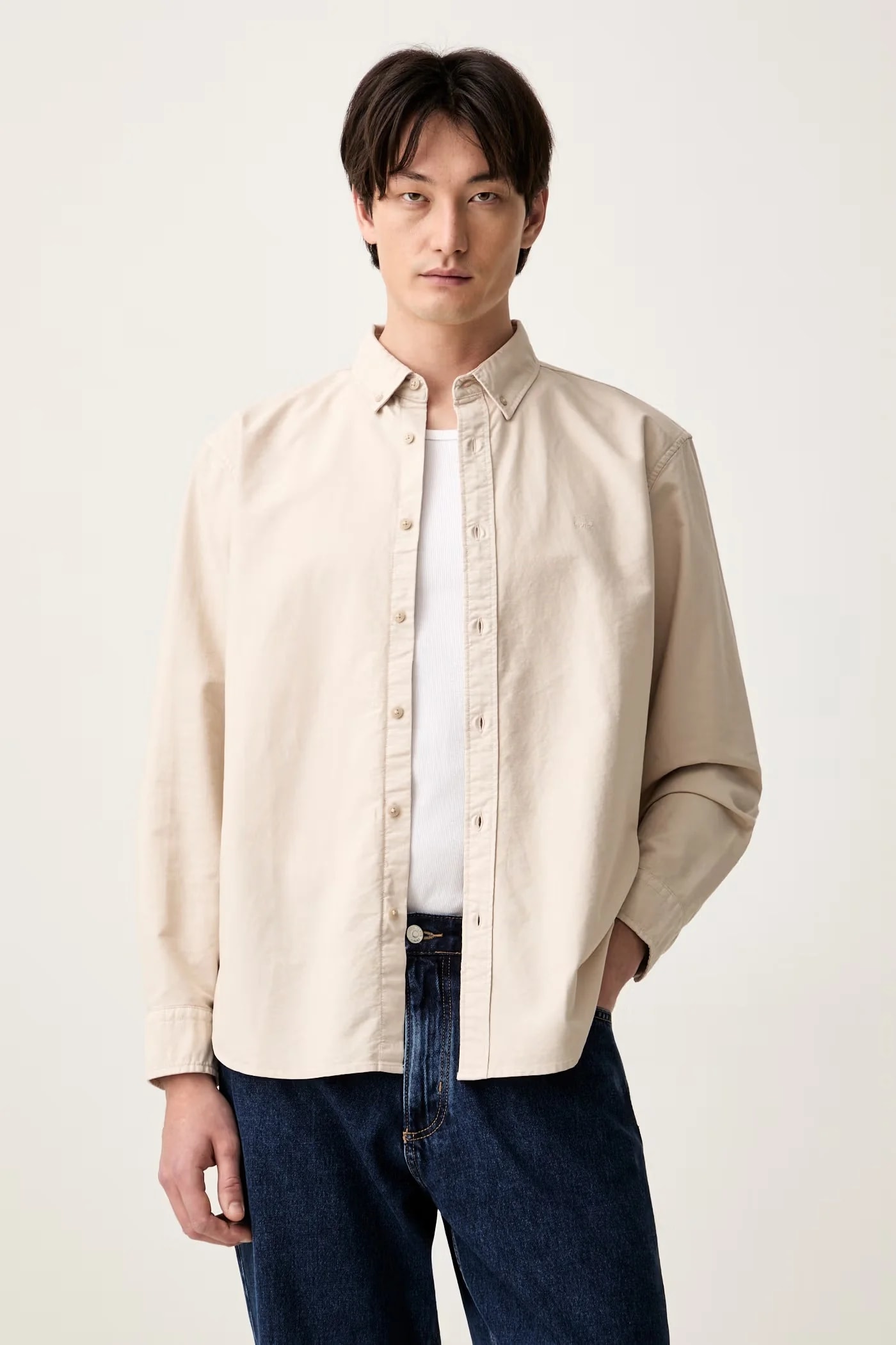 Мужская рубашка из хлопка AUTHENTIC BUTTON DOWN