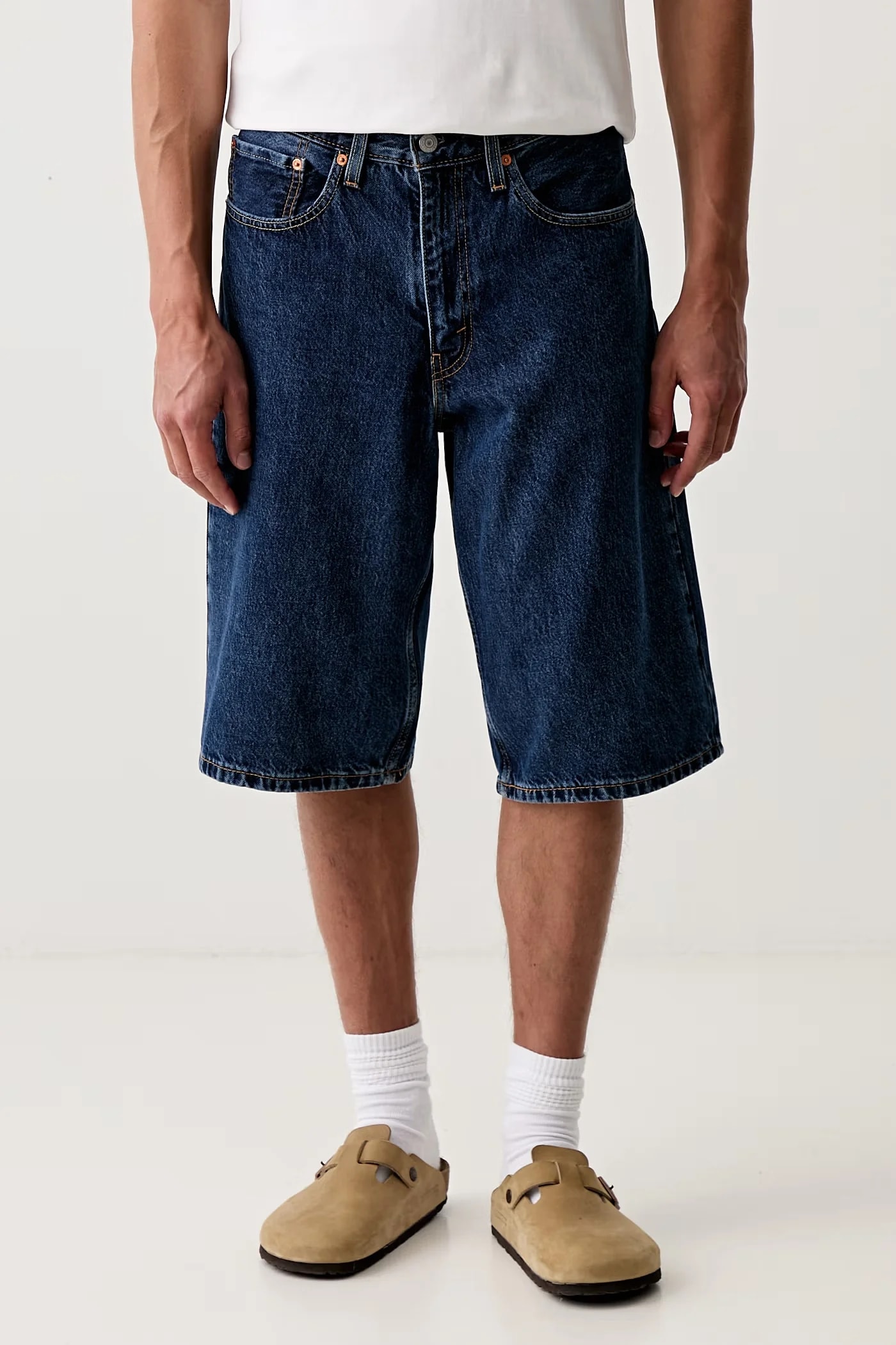 Мужские джинсовые шорты 470 BAGGY