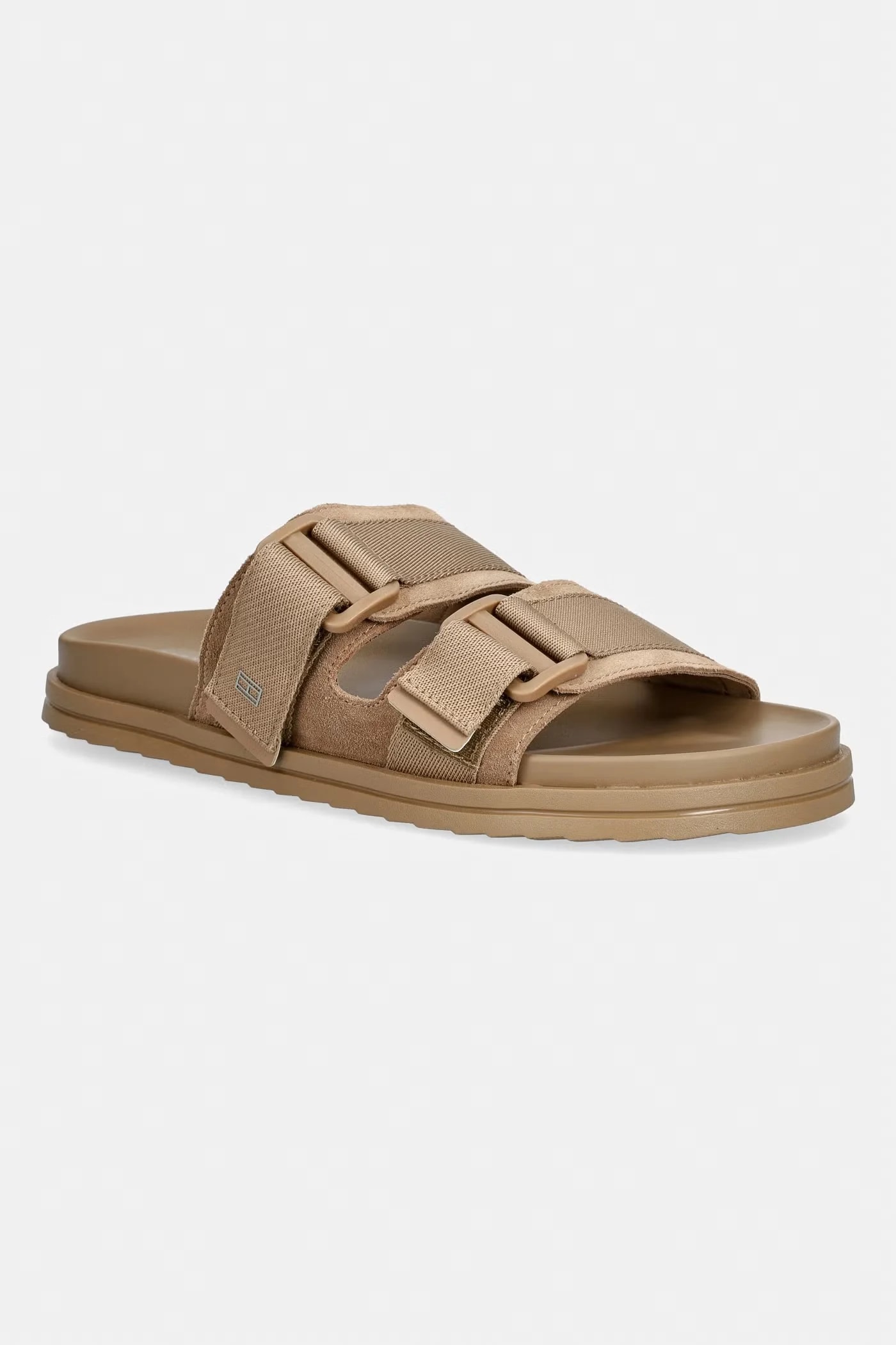 Мужские шлепанцы HILFIGER MIX SUEDE BUCKLE SANDAL