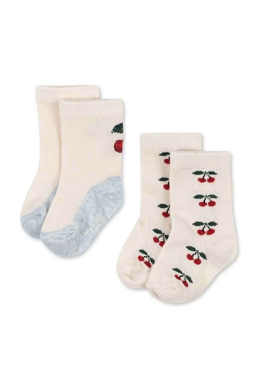 Детские носки 2 пары JACQUARD CHERRY SOCKS