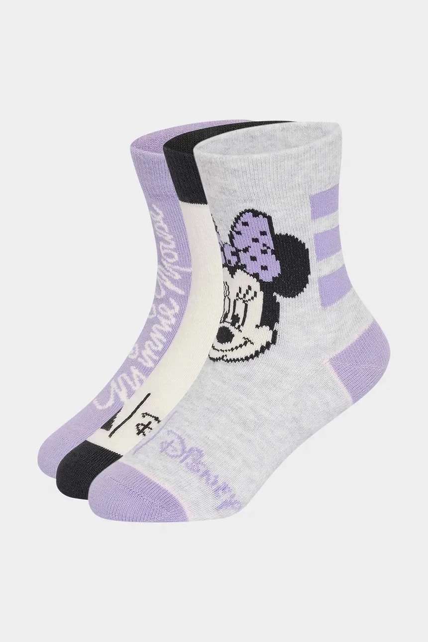 Детские носки DISNEY MINNIE MOUSE, 3 пары