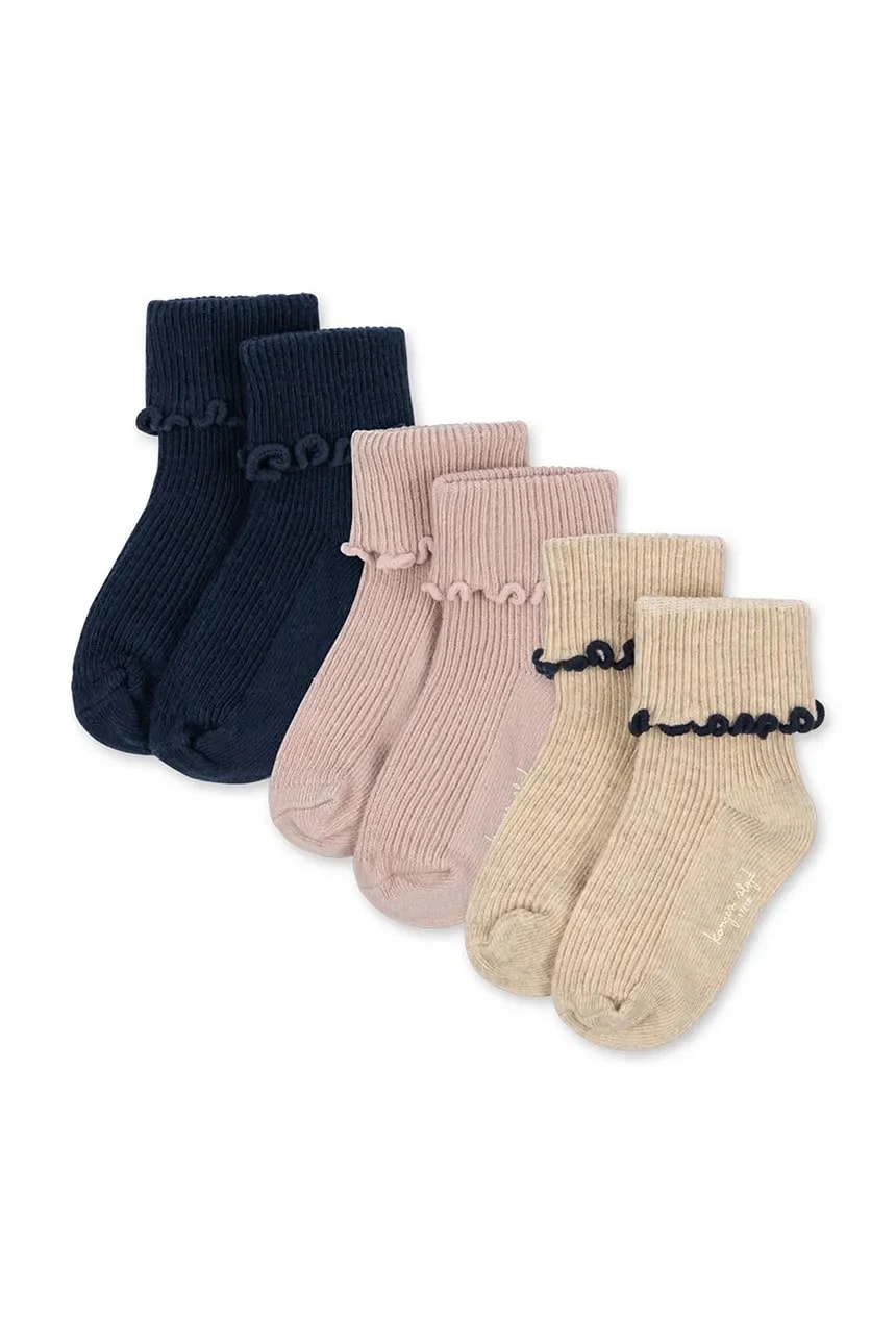Детские носки 3 шт. SOCKS RIB FRILL 3 шт.