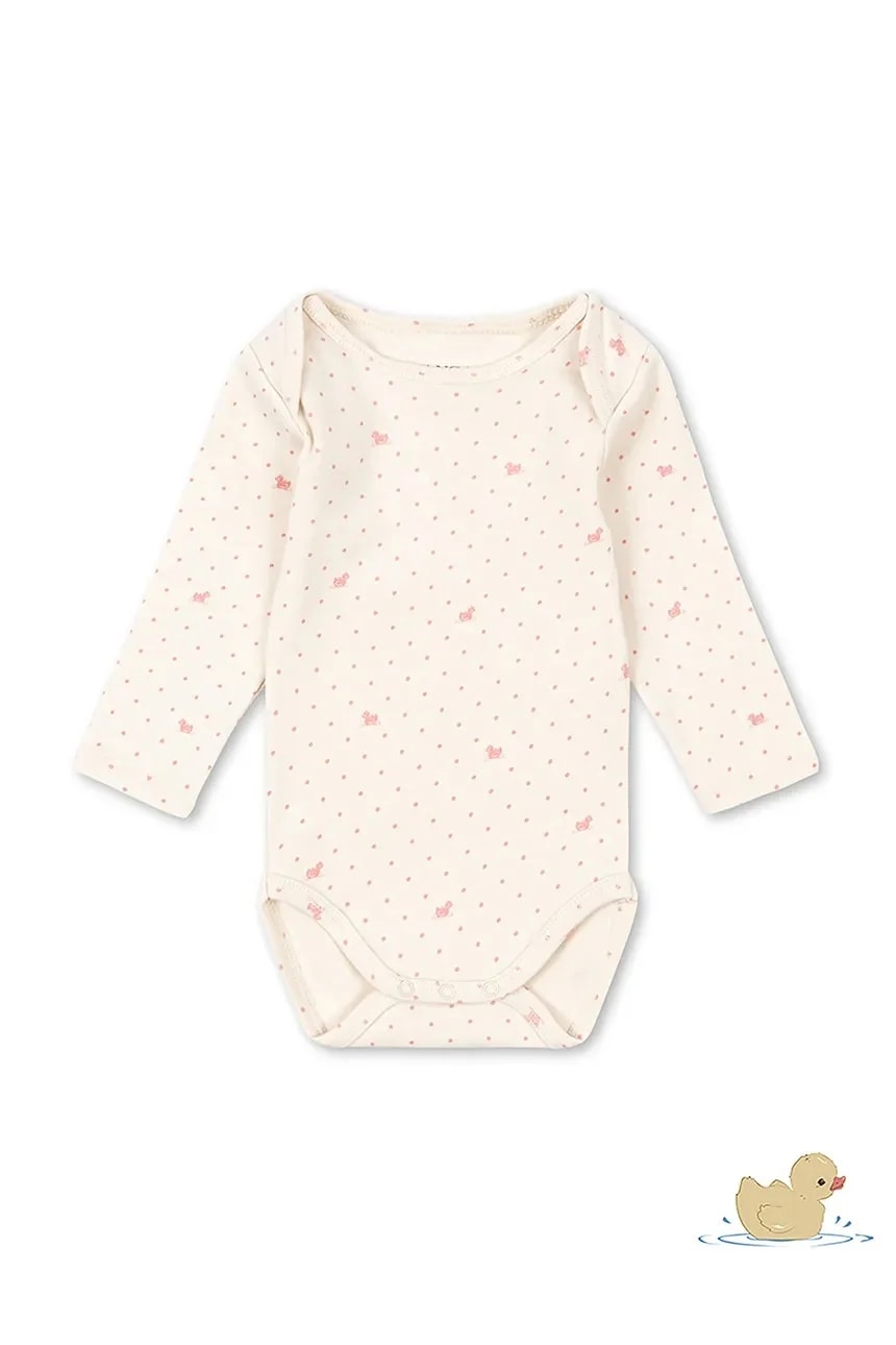 Хлопковое детское боди BELLO DUE LS BODY OCS