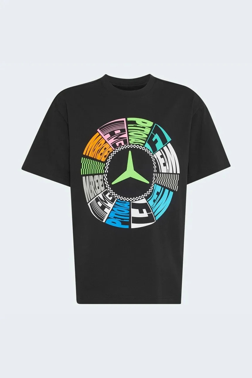 Детская хлопковая футболка MERCEDES