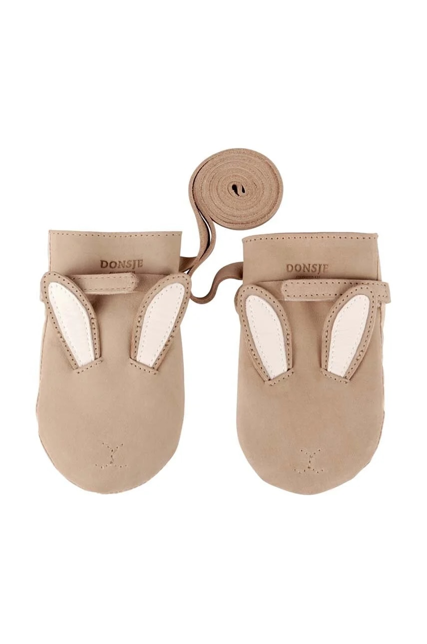 Детские кожаные перчатки Kapi Classic Mittens Bunny