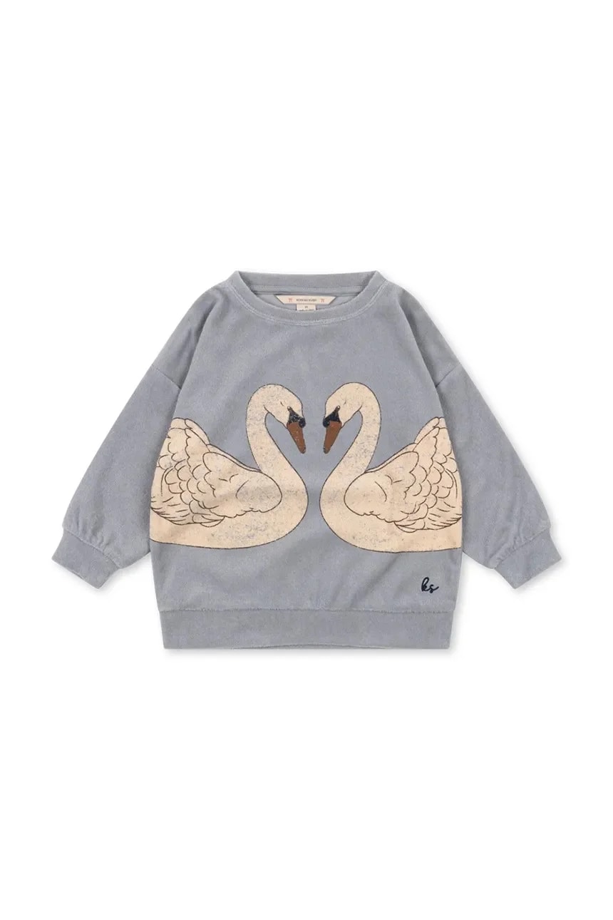 Детская толстовка из хлопка ITTY SEATSHIRT GOTS