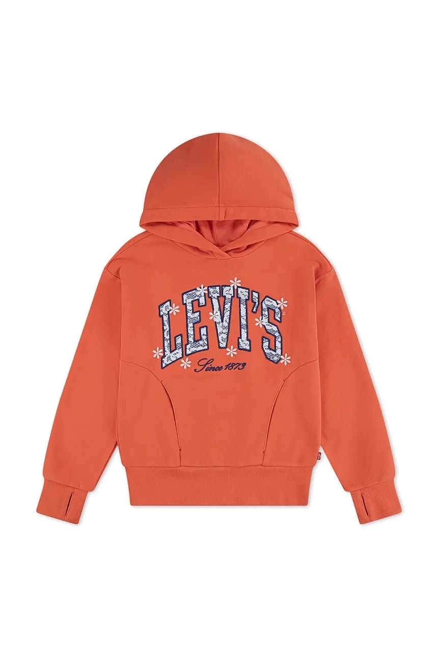 Детская толстовка из хлопка с логотипом HOODIE