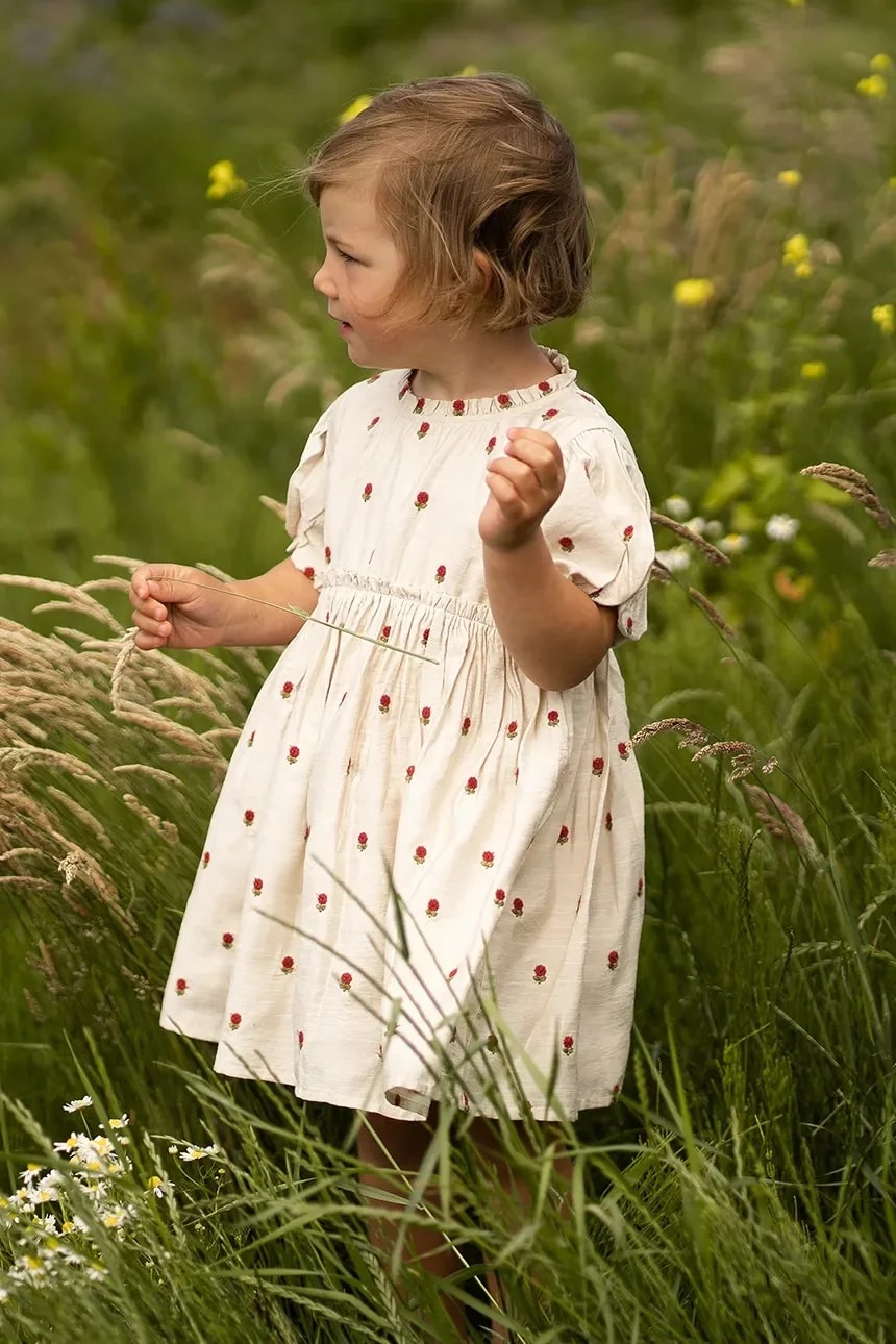 Camilla Dress Летнее платье Red Roses